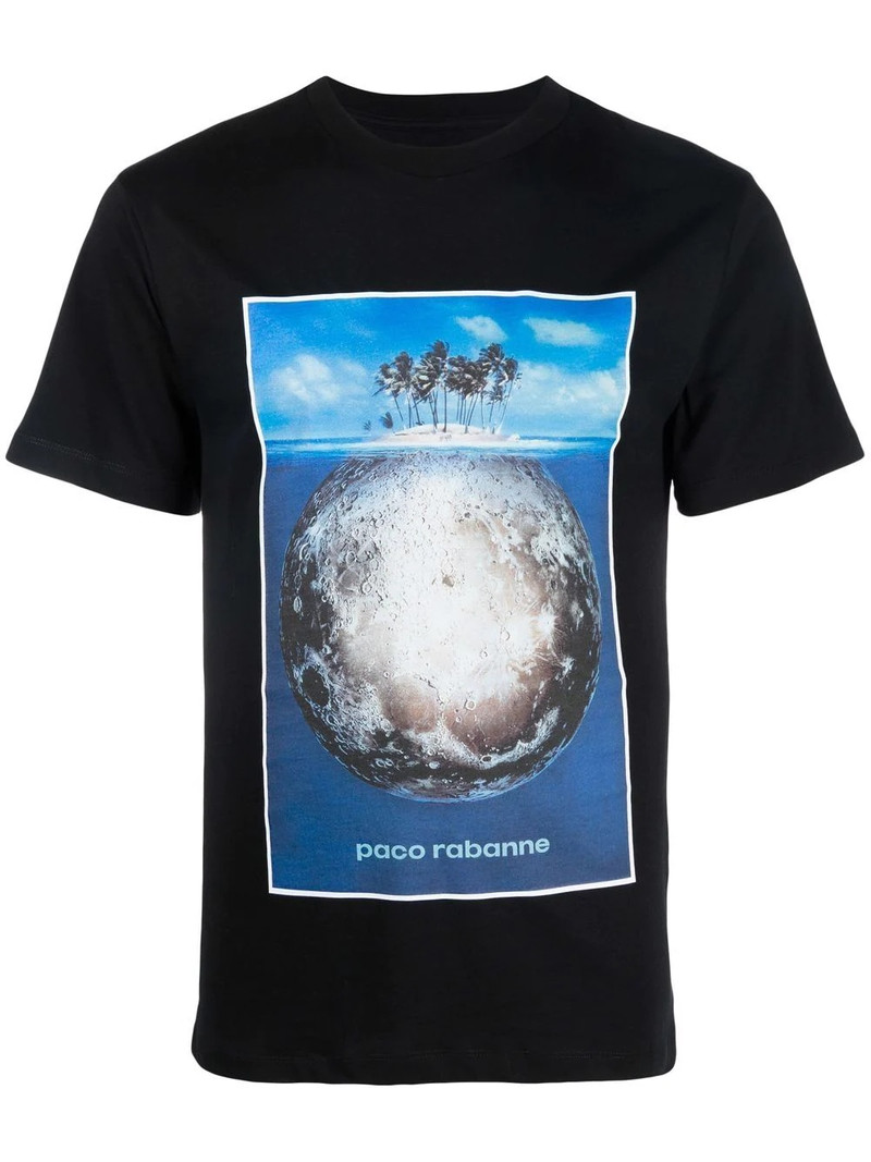 logo-print T-shirt 1