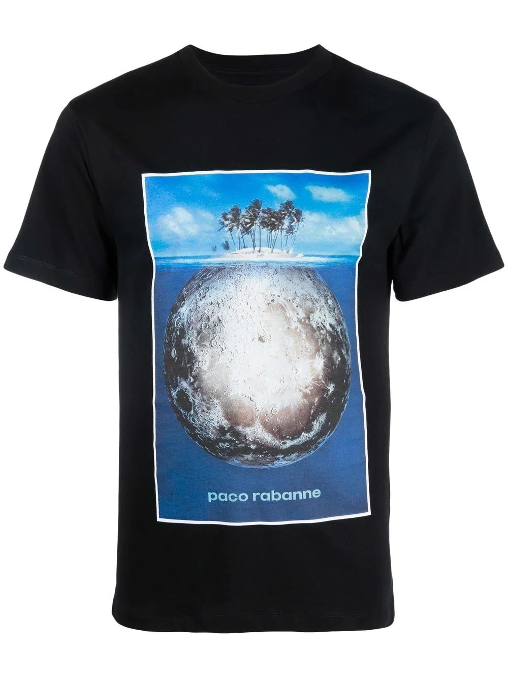 logo-print T-shirt - 1