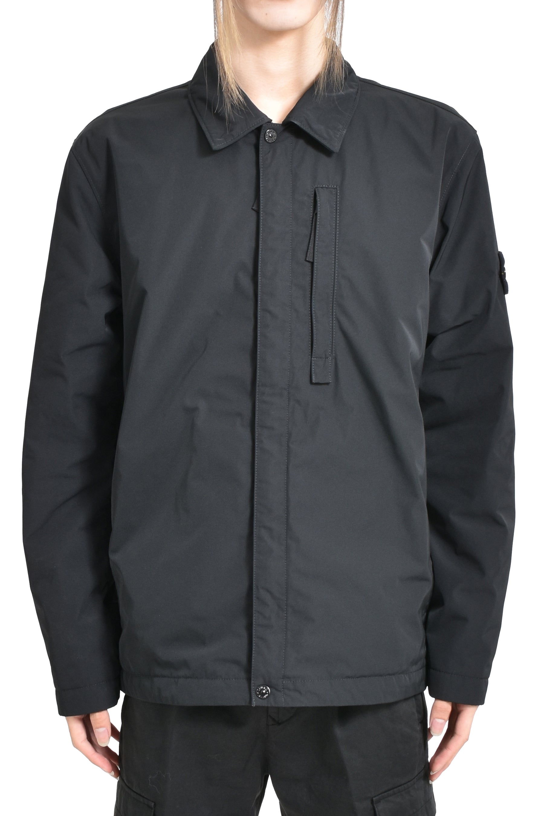 MICRO TWILL PRIMLOFT LIGHT JACKET / BLK - 1