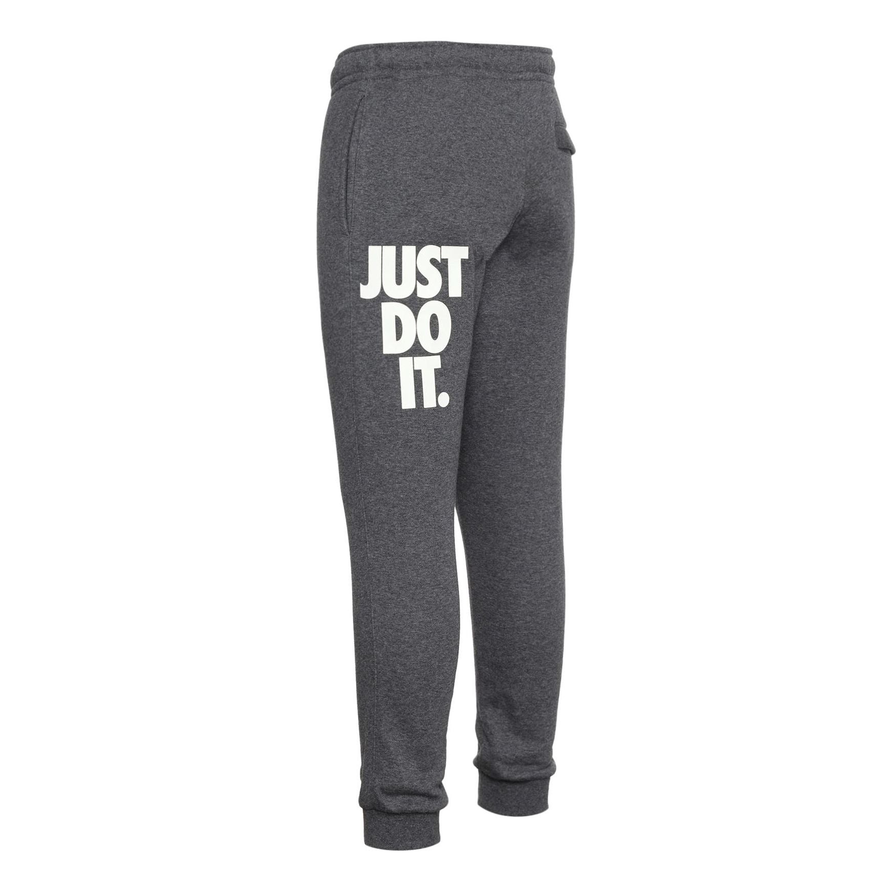 Nike Alphabet Fleece Lined Stay Warm Knit Sports Pants Gray AT5266-071 - 2
