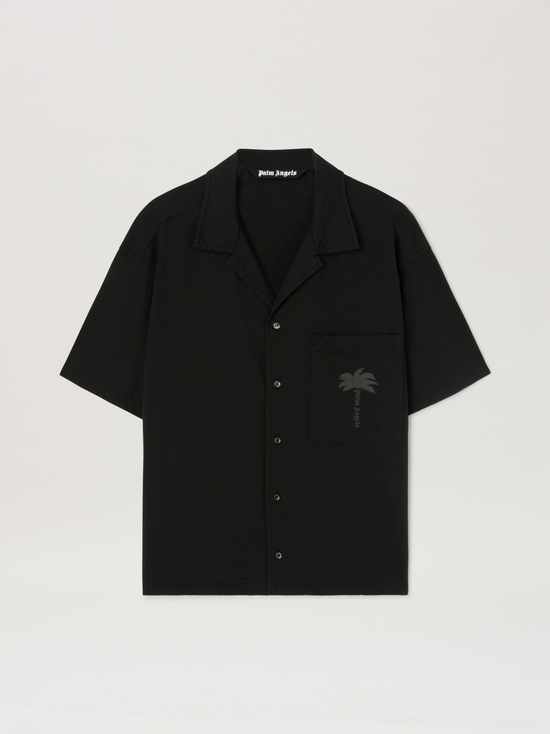 Palm dyed bowling shirt 1