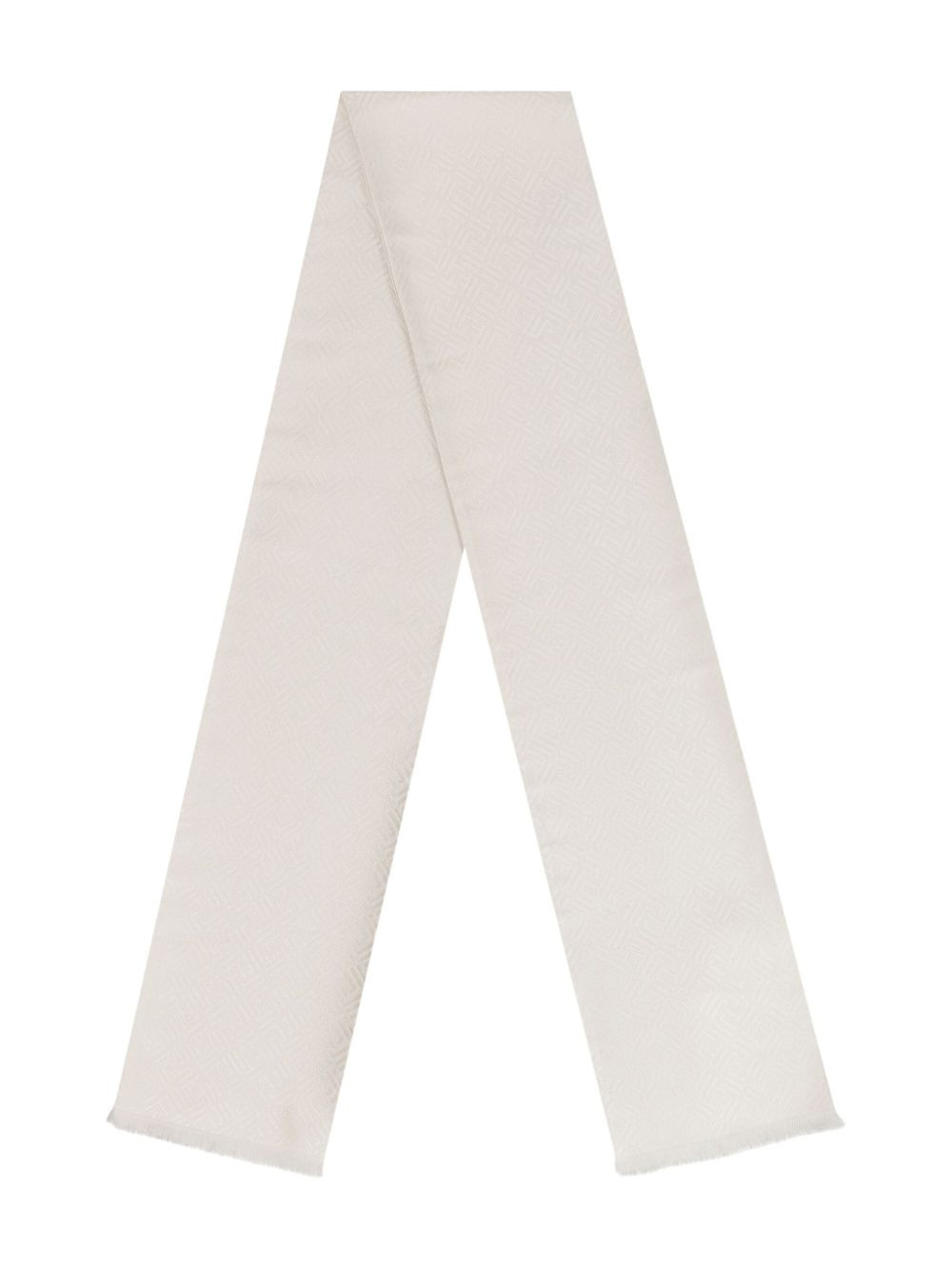 geometric-pattern scarf - 1