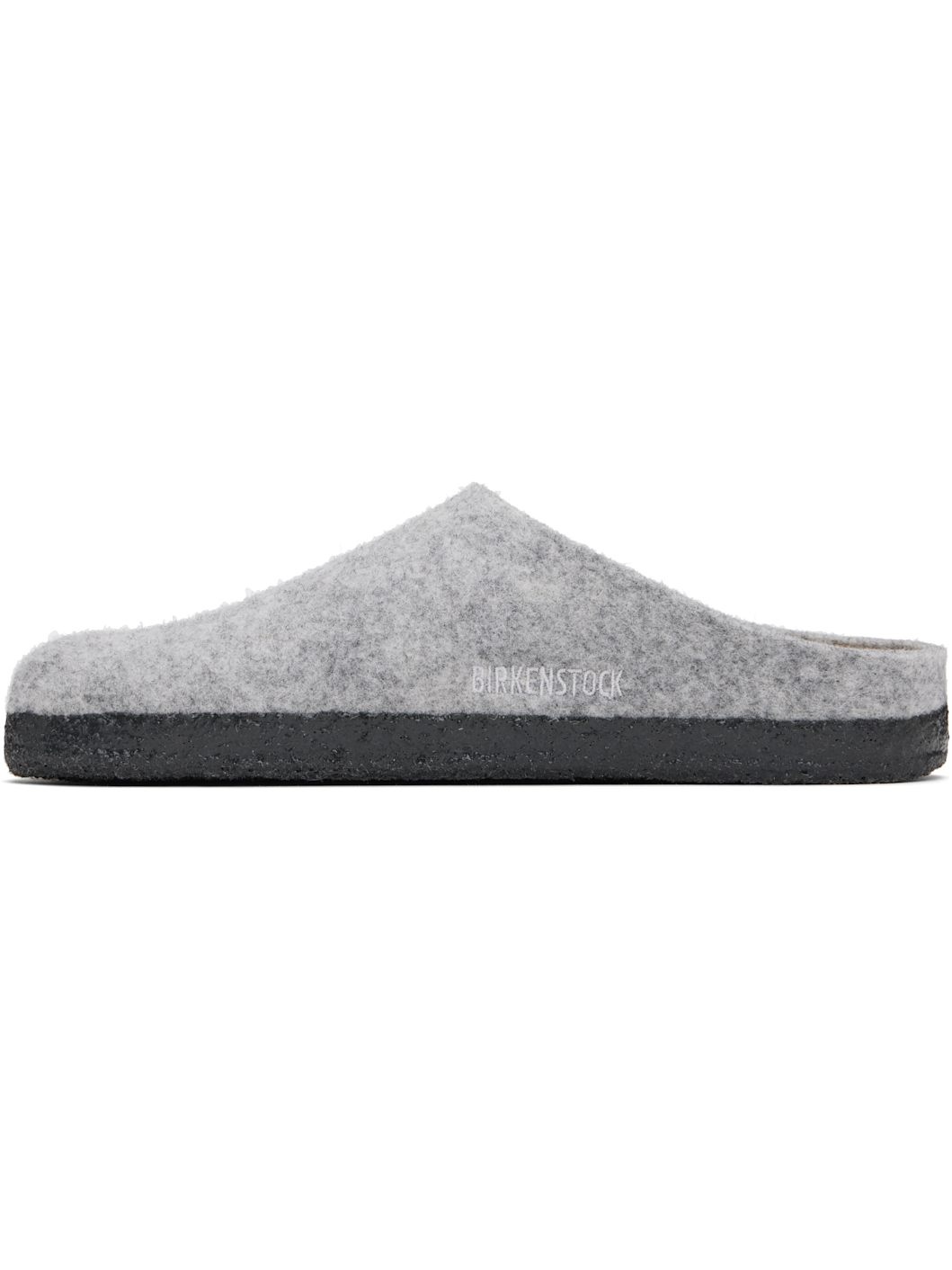 Gray Narrow Zermatt Slippers - 3