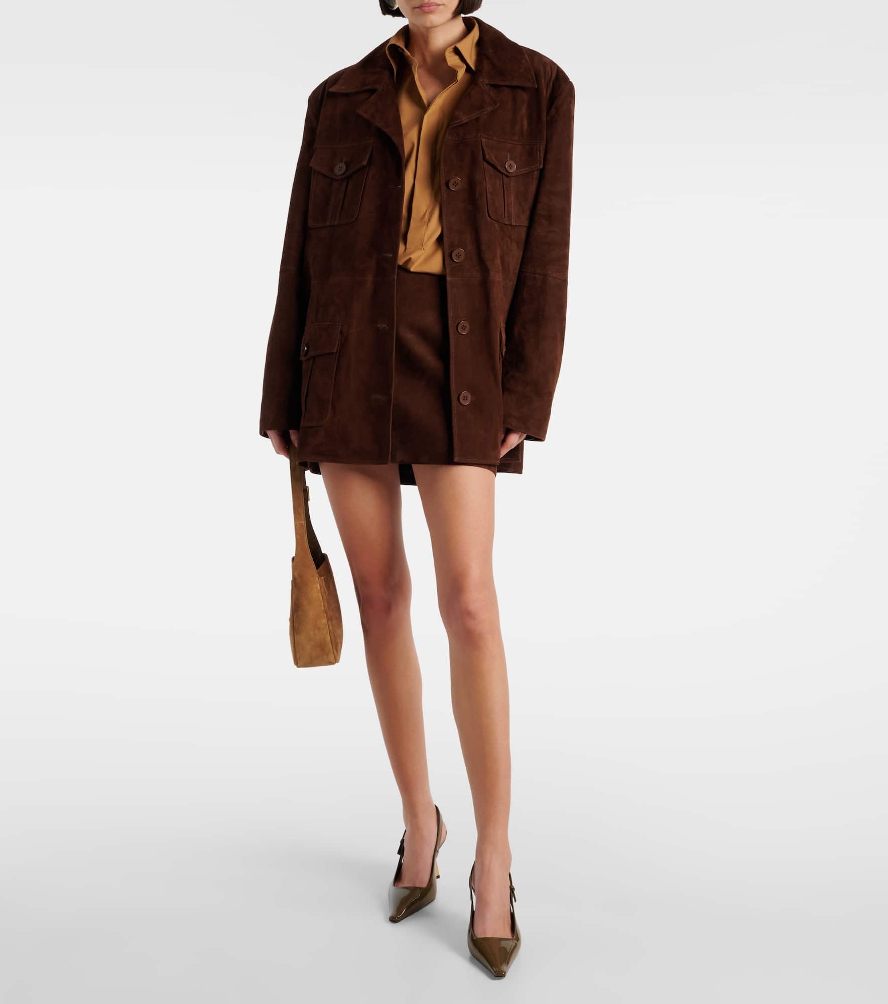 Remi suede miniskirt - 2