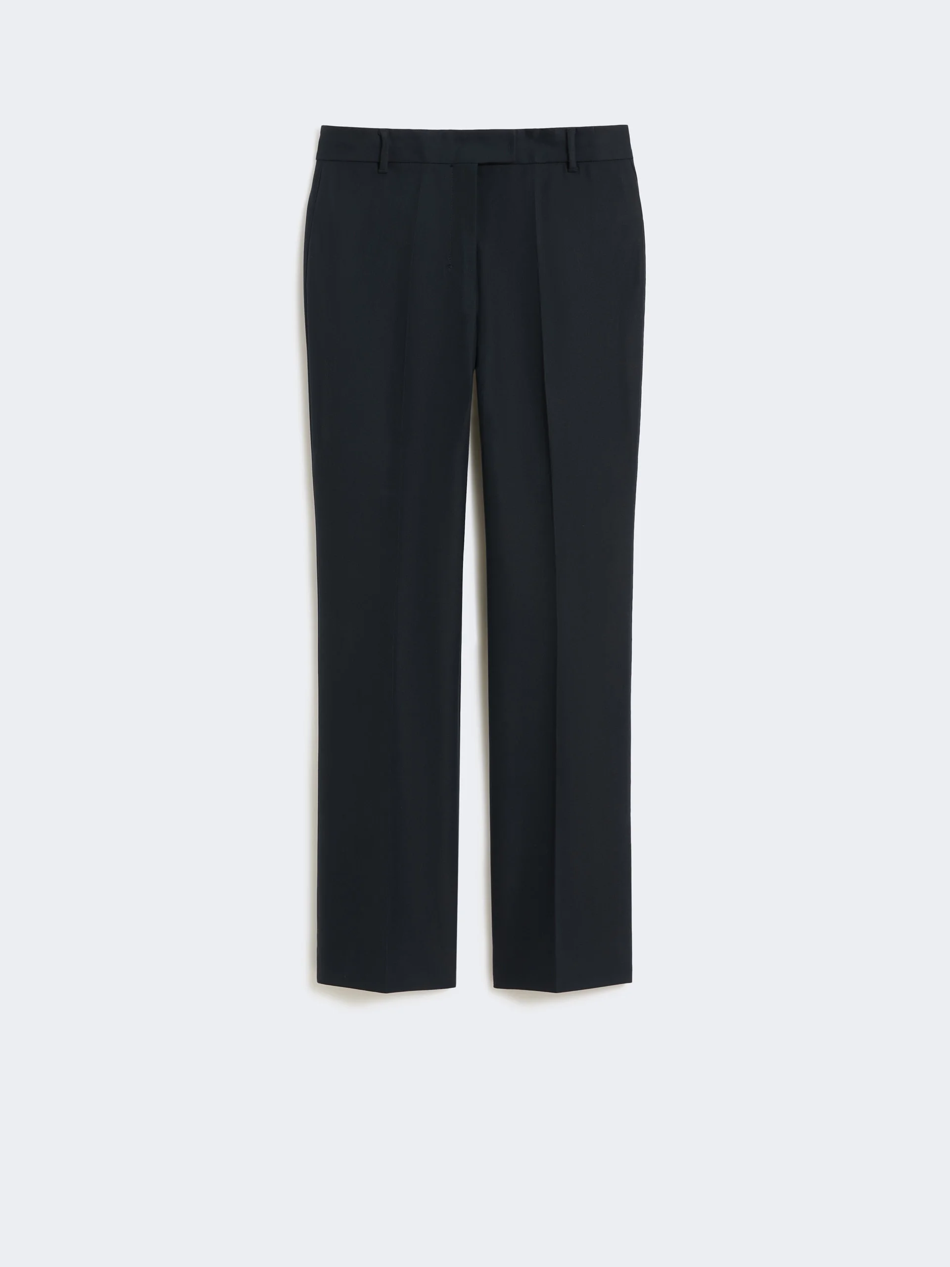 FATINA Stretch cotton and viscose trousers - ULTRAMARINE - 1