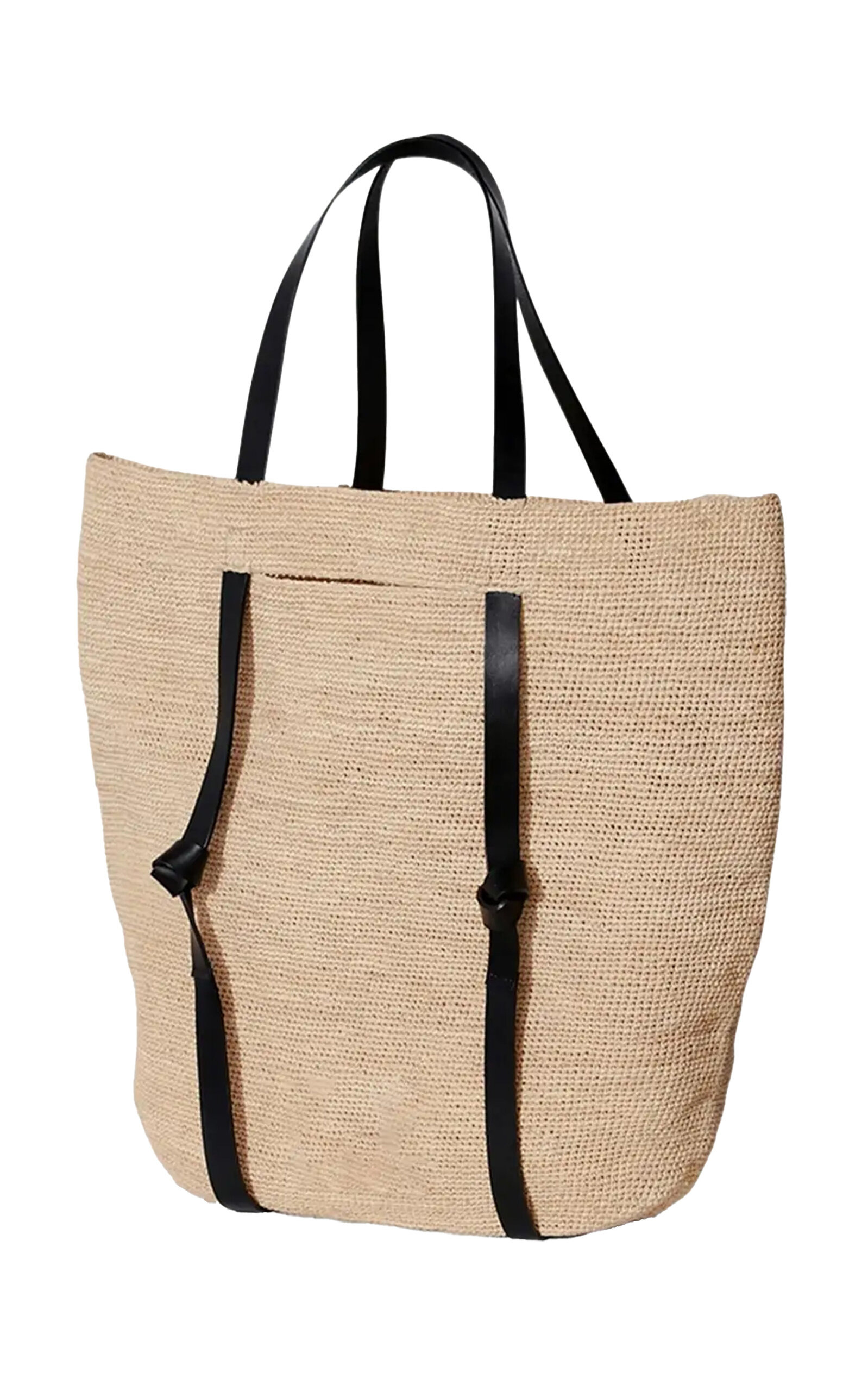 Tanner Straw Tote Bag neutral - 4