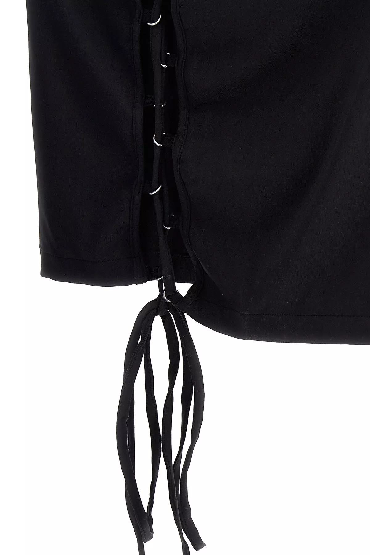 'Lace-up' dress - 5