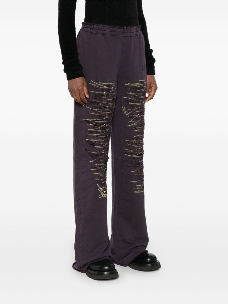 numbers-motif track pants 3