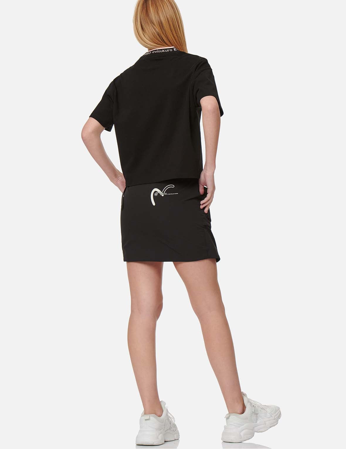Buckle-Belted Wrap Skirt - 6