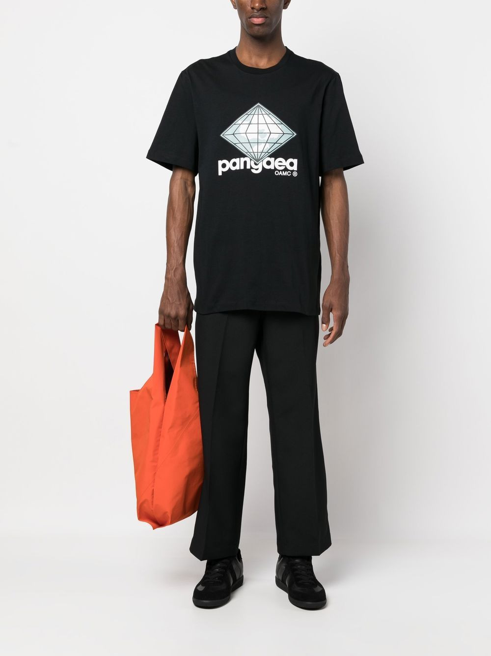 graphic-print crew-neck T-shirt - 2