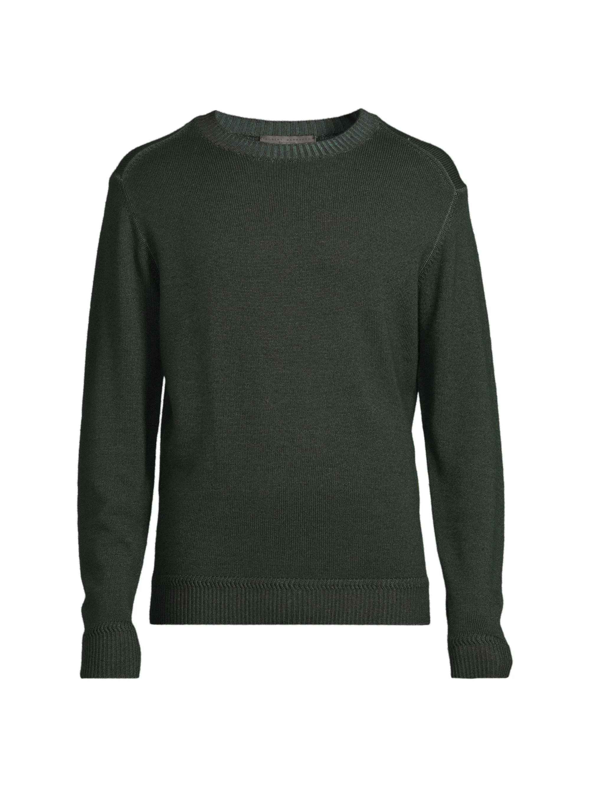 Men's Bertona Crewneck Sweater - Olive - 1