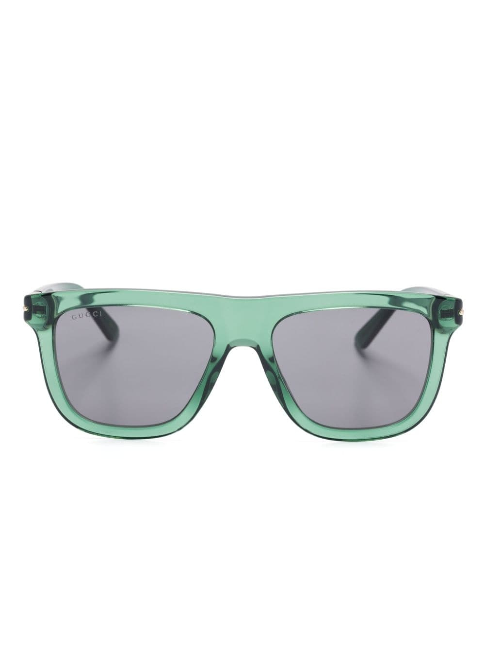 square-frame sunglasses - 1