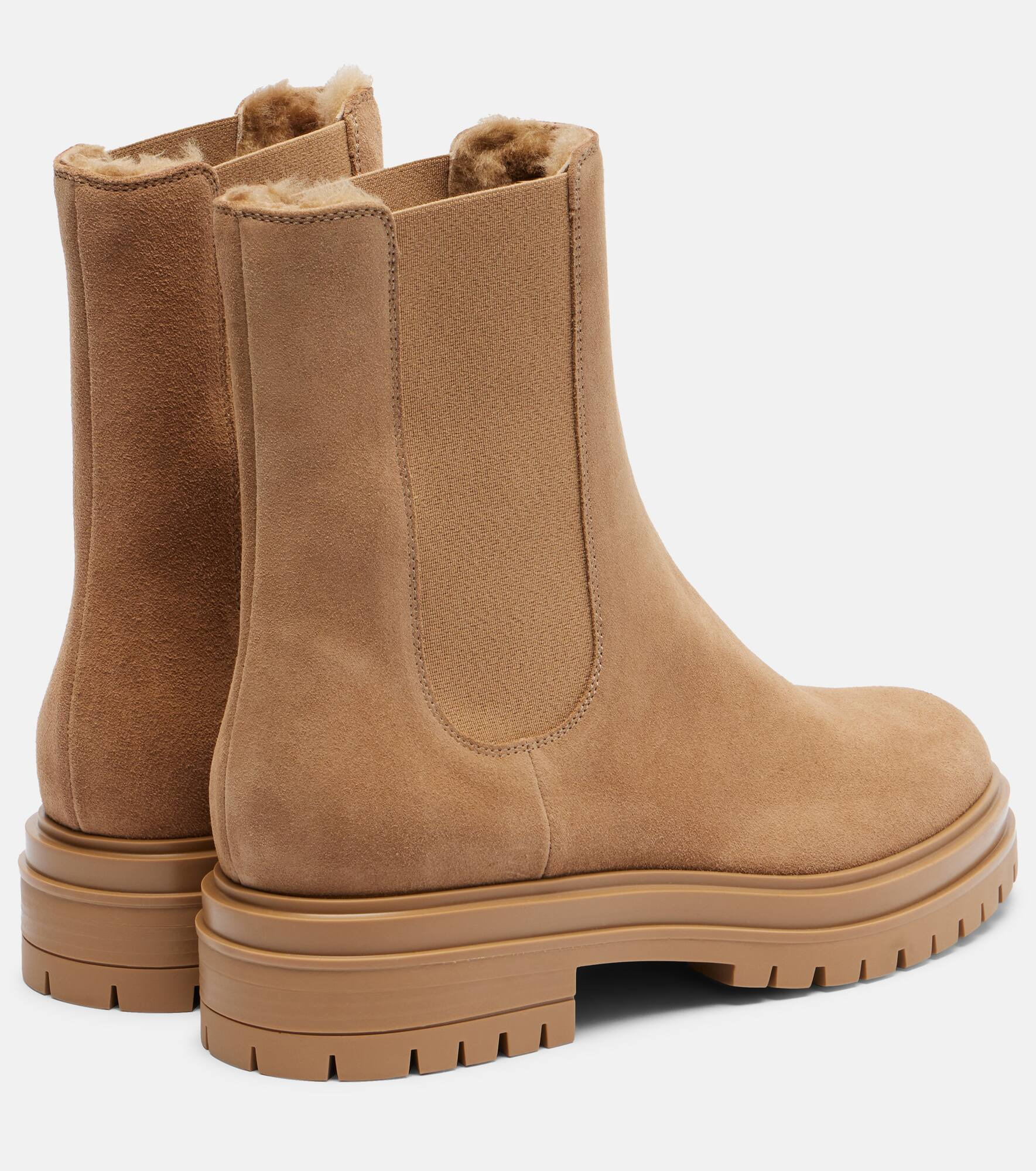 Chelsea suede ankle boots - 2