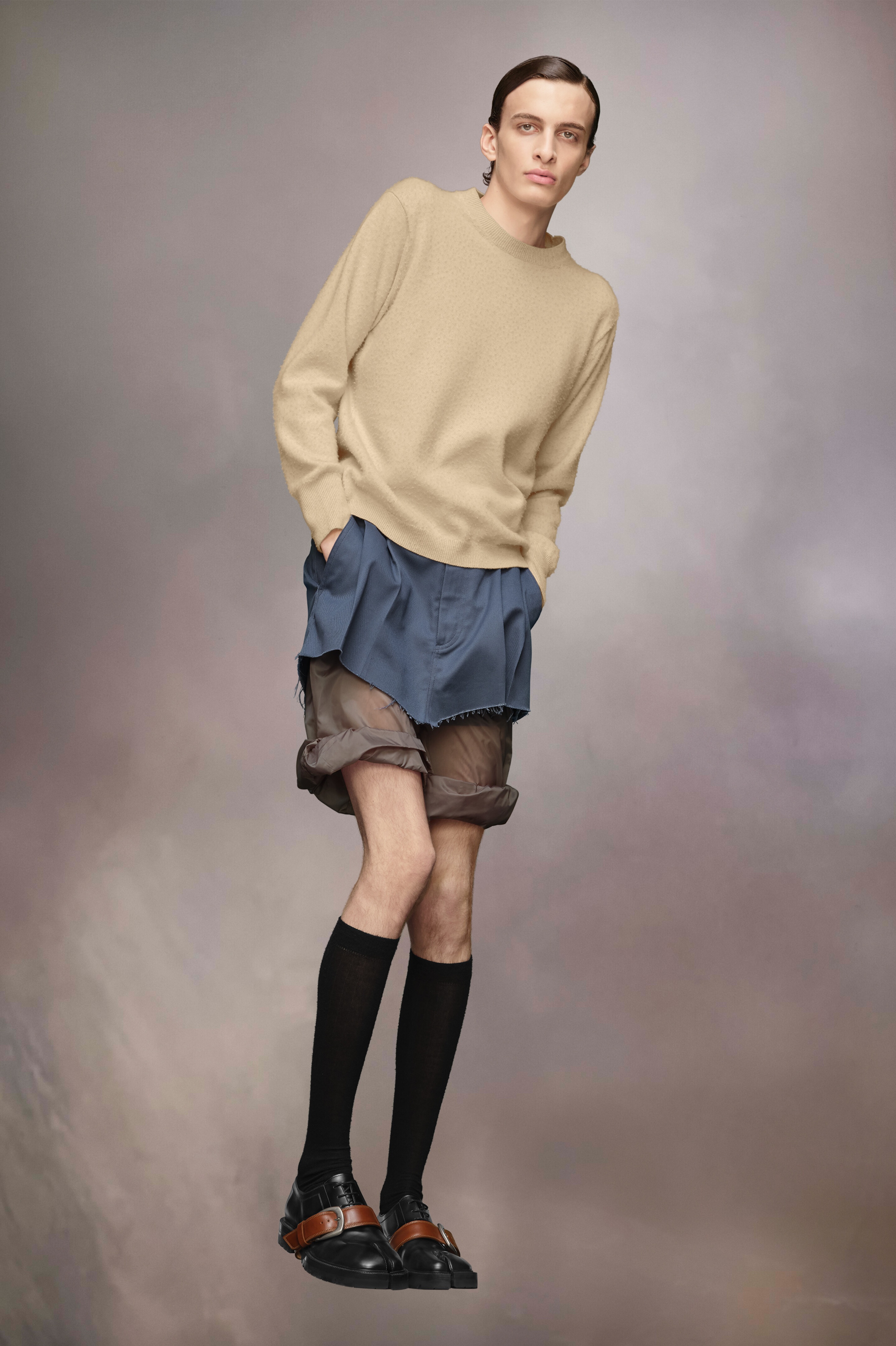 Cashmere knit sweater - 3