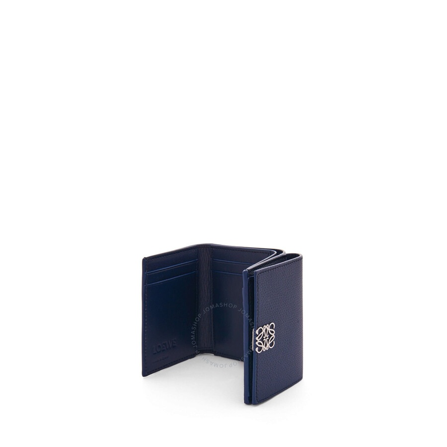 Loewe Anagram Trifold Wallet in Abyss Blue - 2