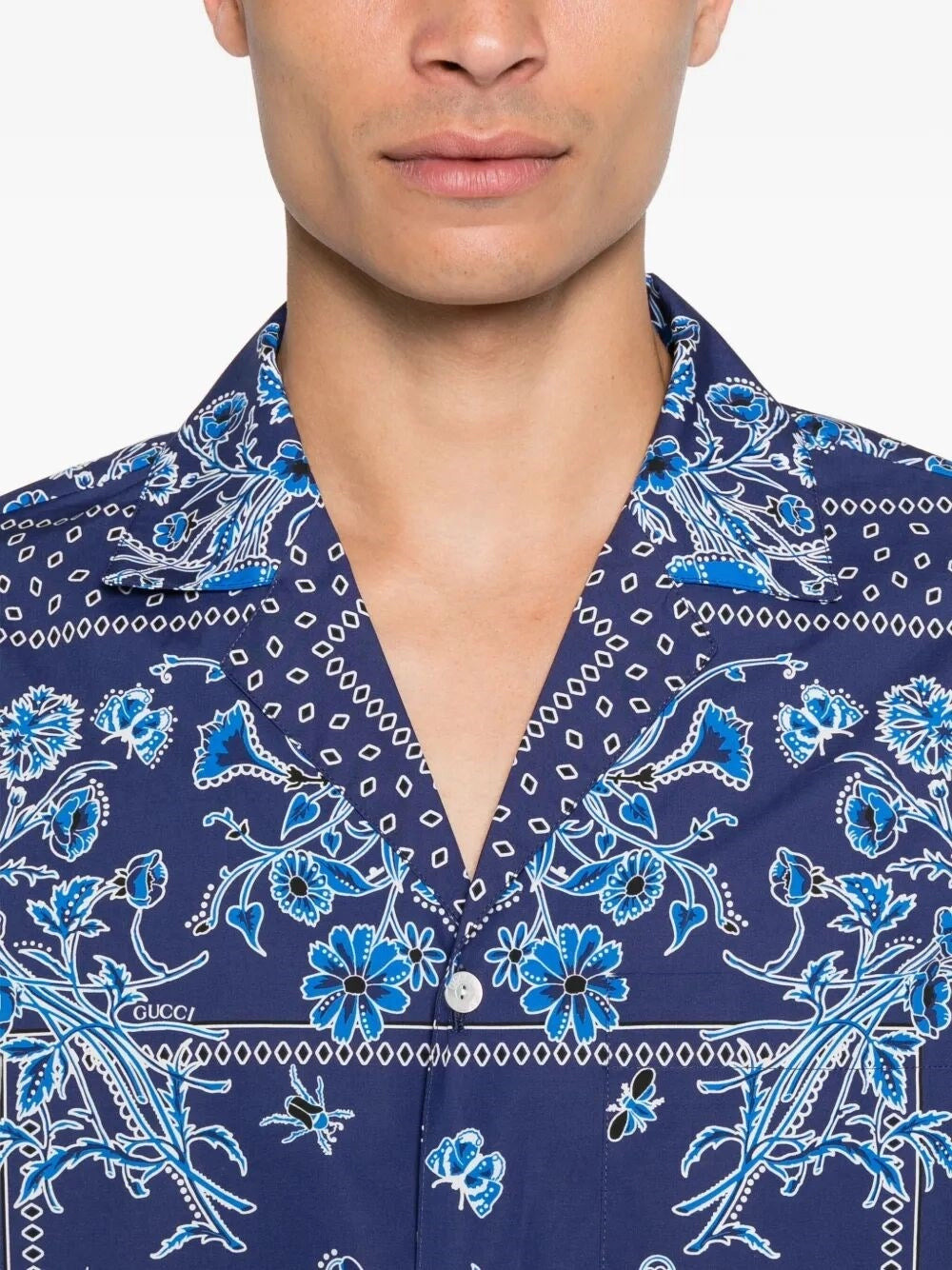Gucci Men `Disco` Bowling Shirt - 5
