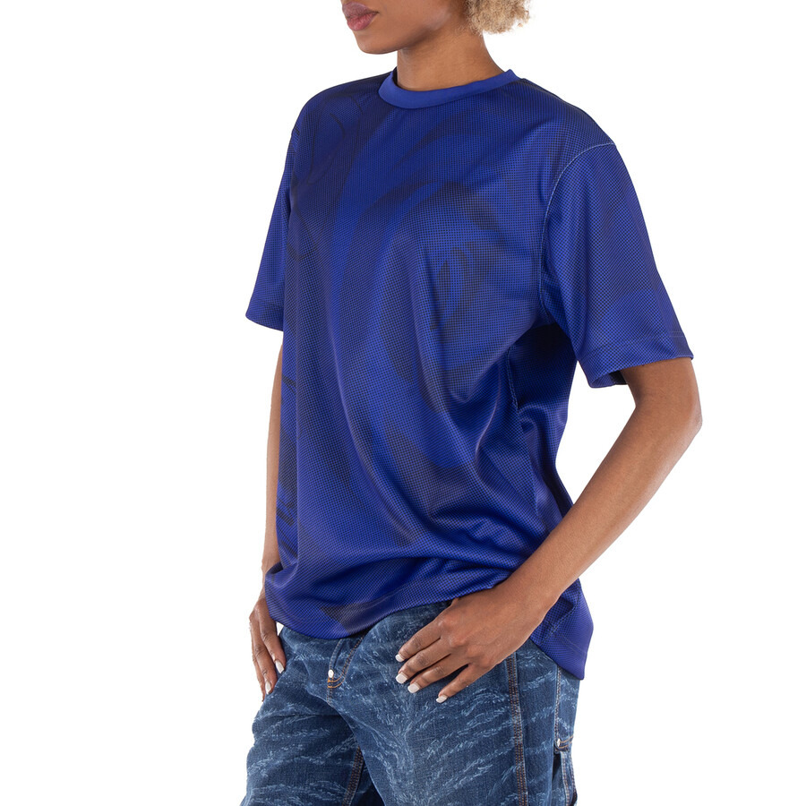 Burberry Crew Neck Rose Print T-Shirt - 2