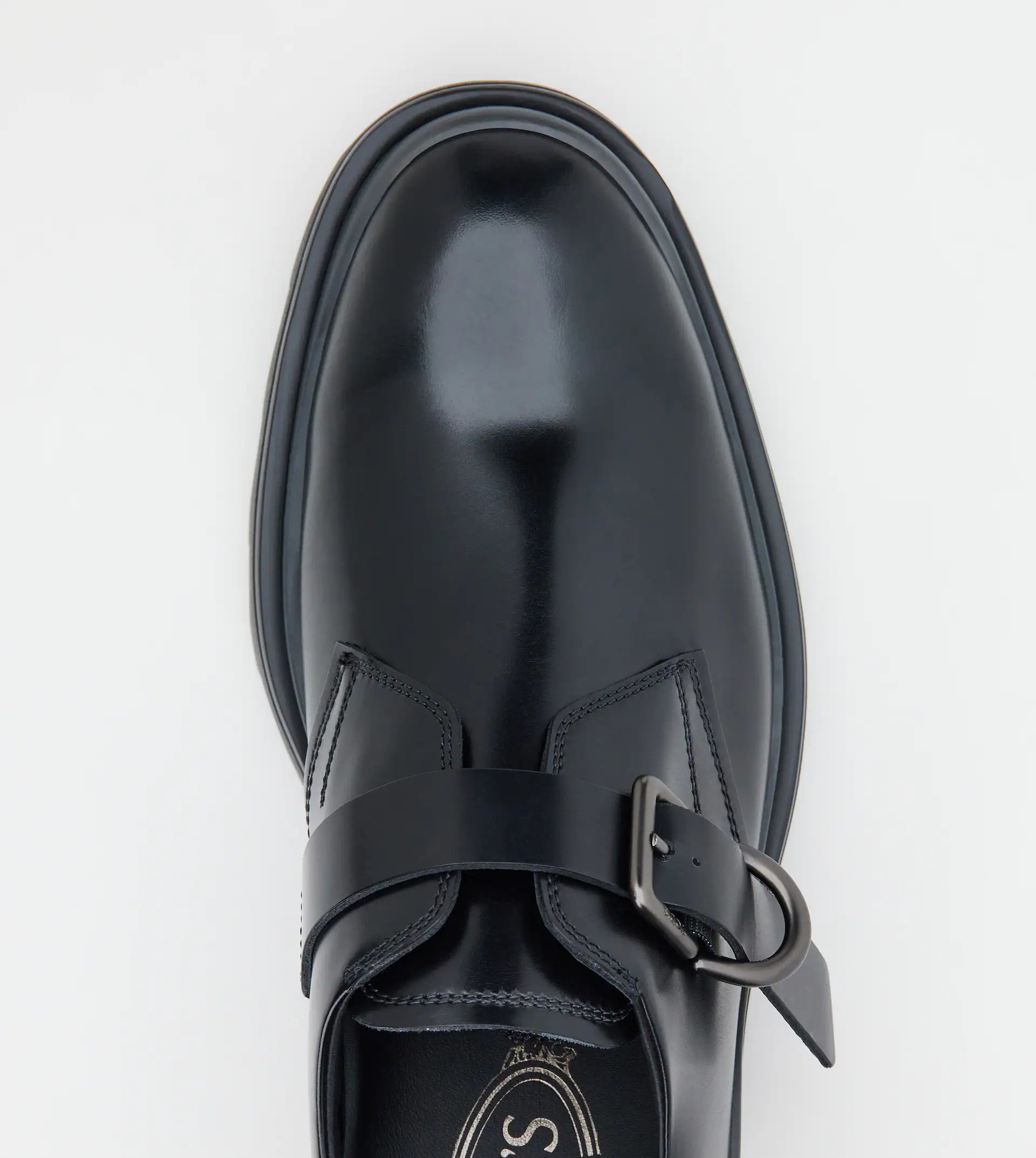 MONKSTRAPS IN LEATHER - BLACK - 4