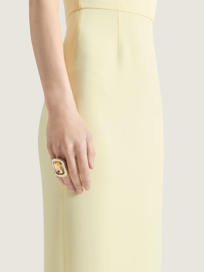Givenchy SCULPTURAL CRYSTAL RING IN METAL AND CRYSTAL outlook