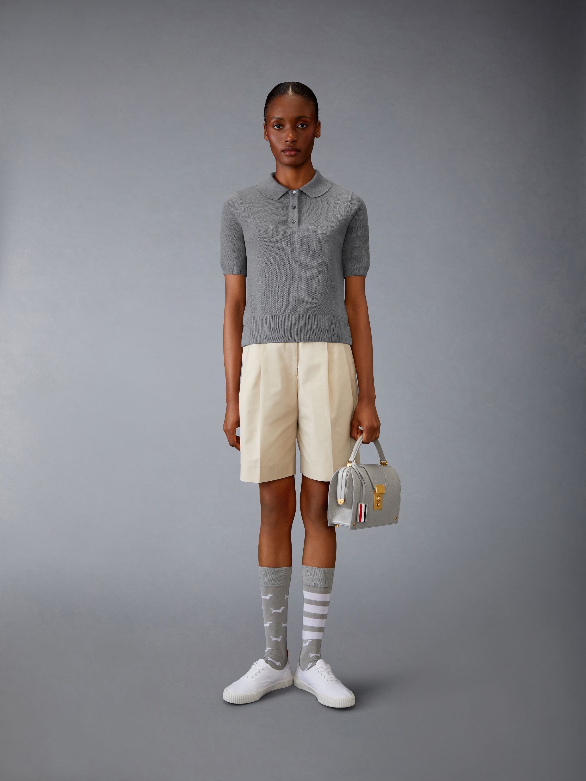 Silk Pique 4-Bar Polo - 3