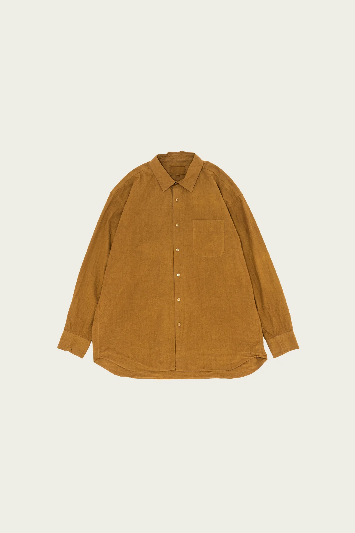 Regular Collar Shirt - Amber - 1