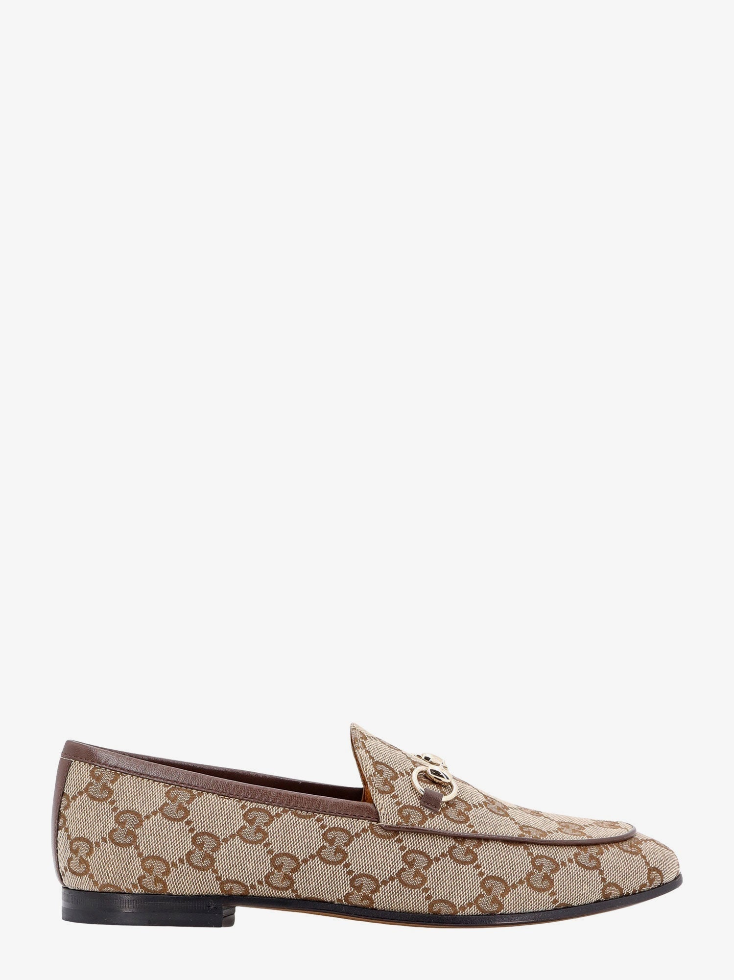 Gucci Woman Jordaan Woman Beige Loafers - 1