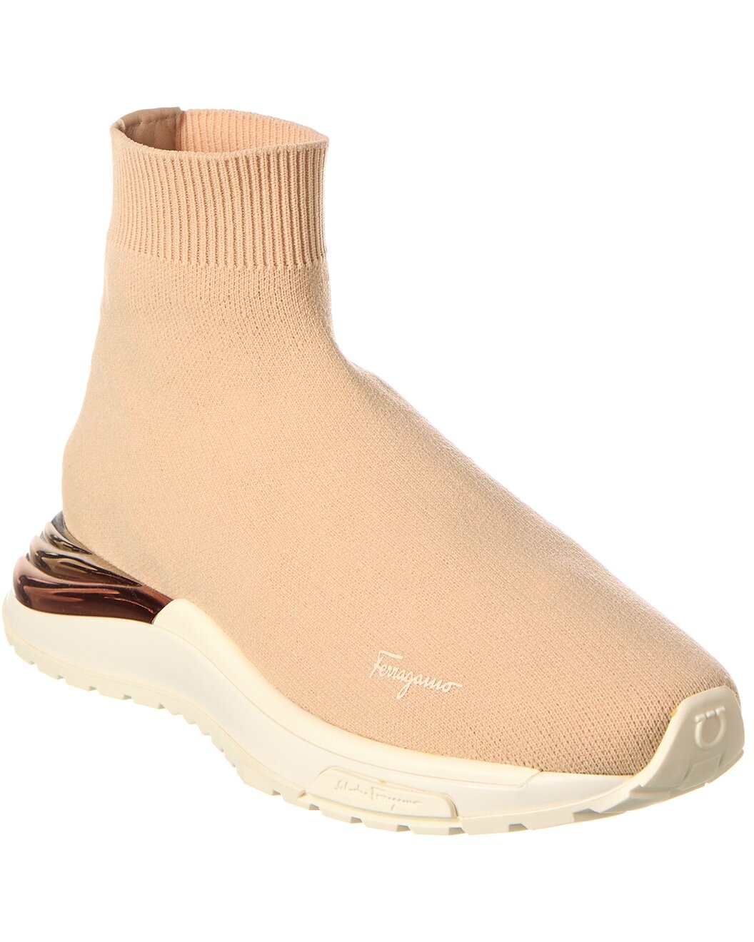 Ferragamo Ninette Knit Sock Sneaker - 1