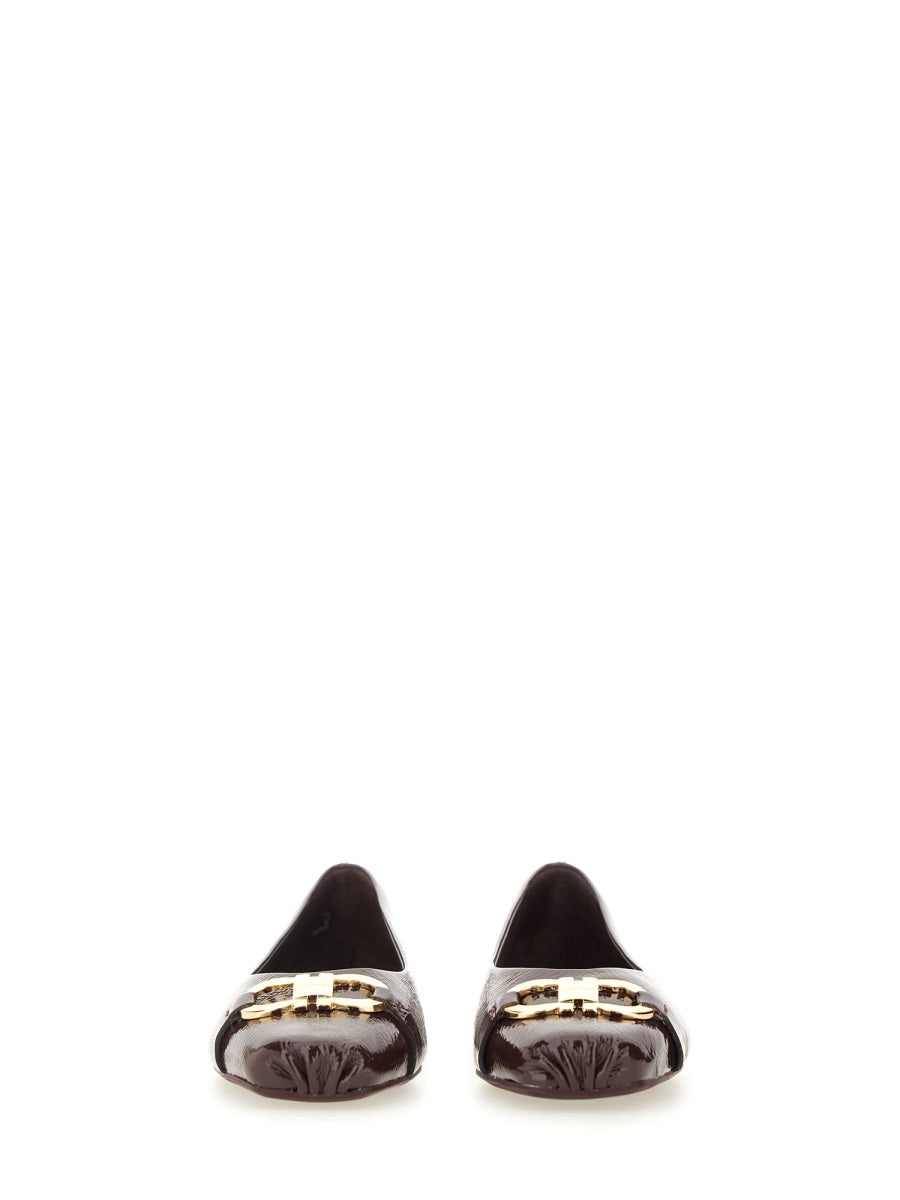 【送料&関税込】Ferragamo Ballet Flats Ornament Hooks Ferragamo Ballet Flats Ornament Hooks In Silver | ModeSens