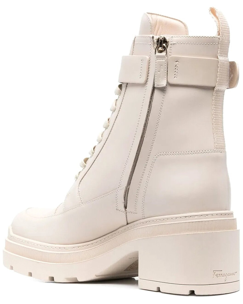 FERRAGAMO Ferragamo Lober Leather Bootie outlook