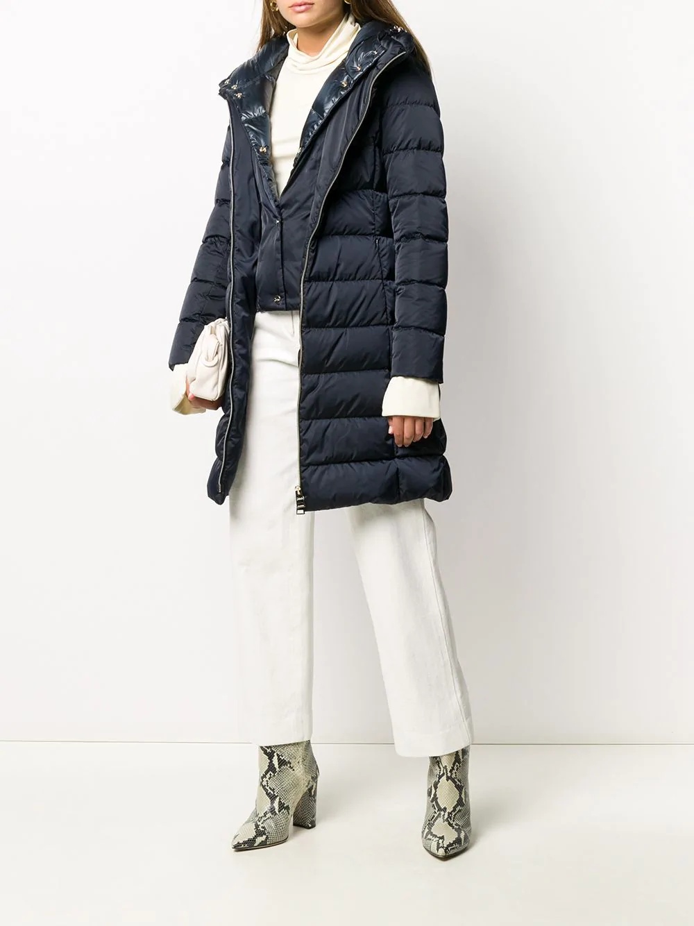 double-layer padded coat - 2