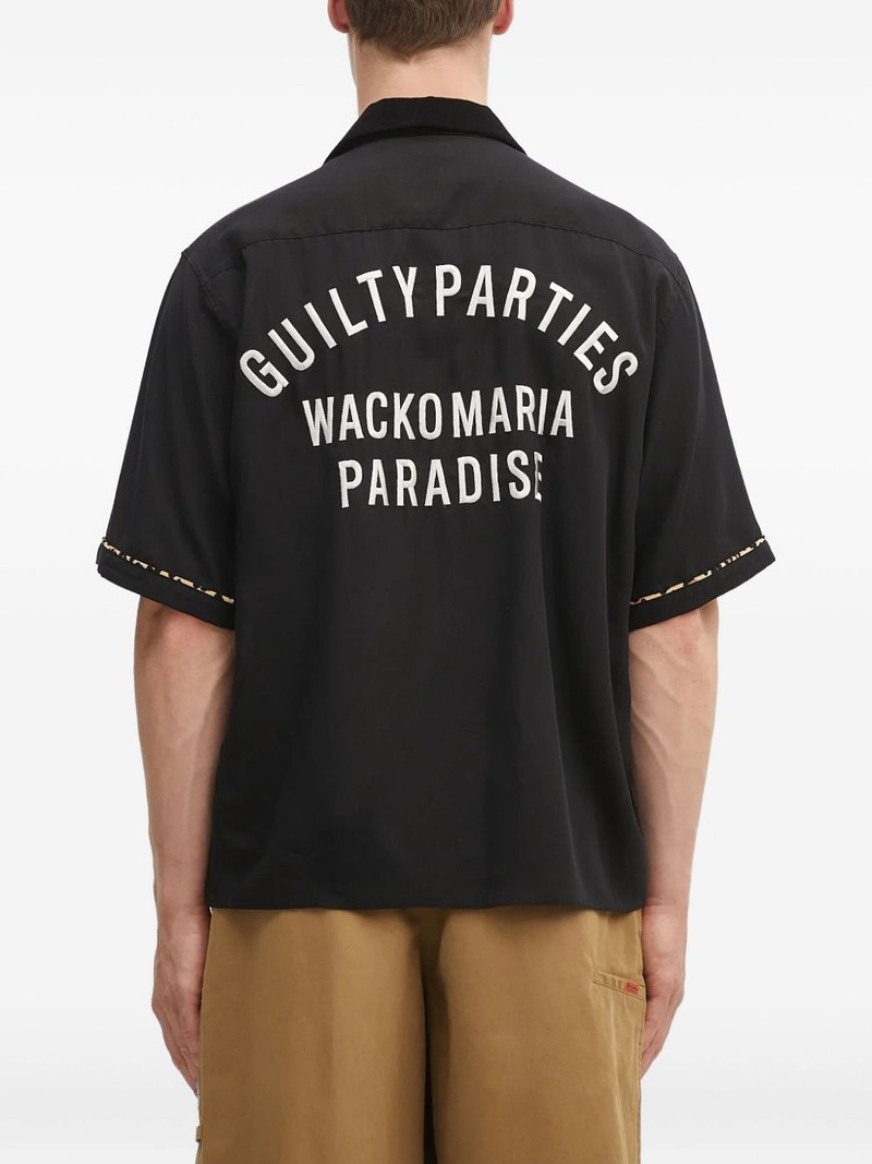 leopard-print panel shirt 4