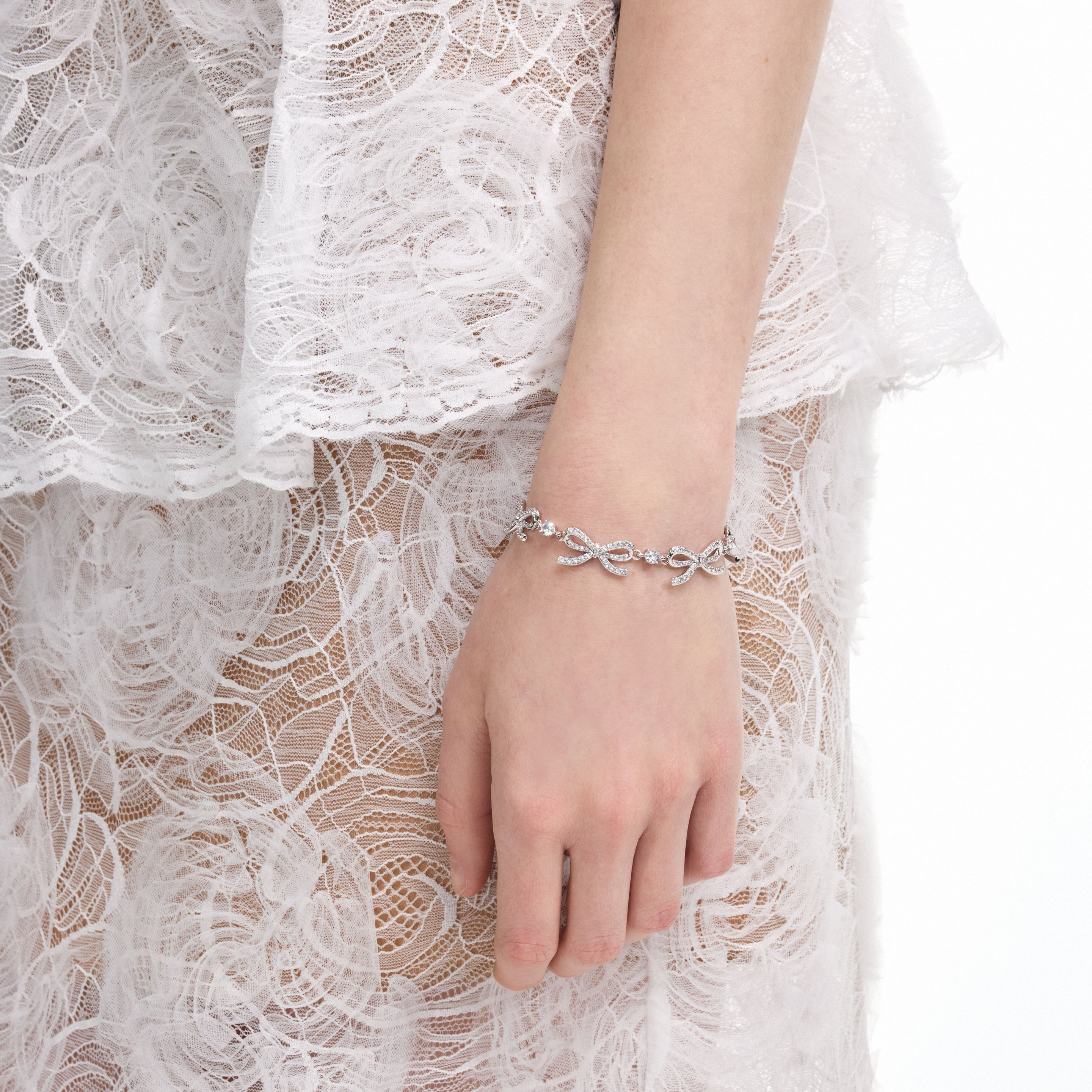 Crystal Bow Bracelet - 3
