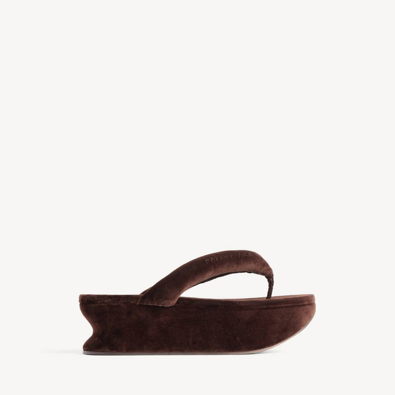 Women's Gaeta Thong in Moka 1