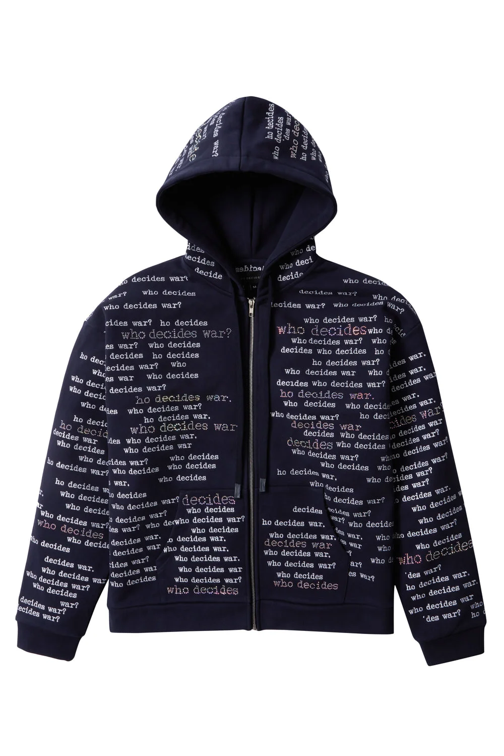 WDW SCRIPTURE ZIPPER HOODIE - 1