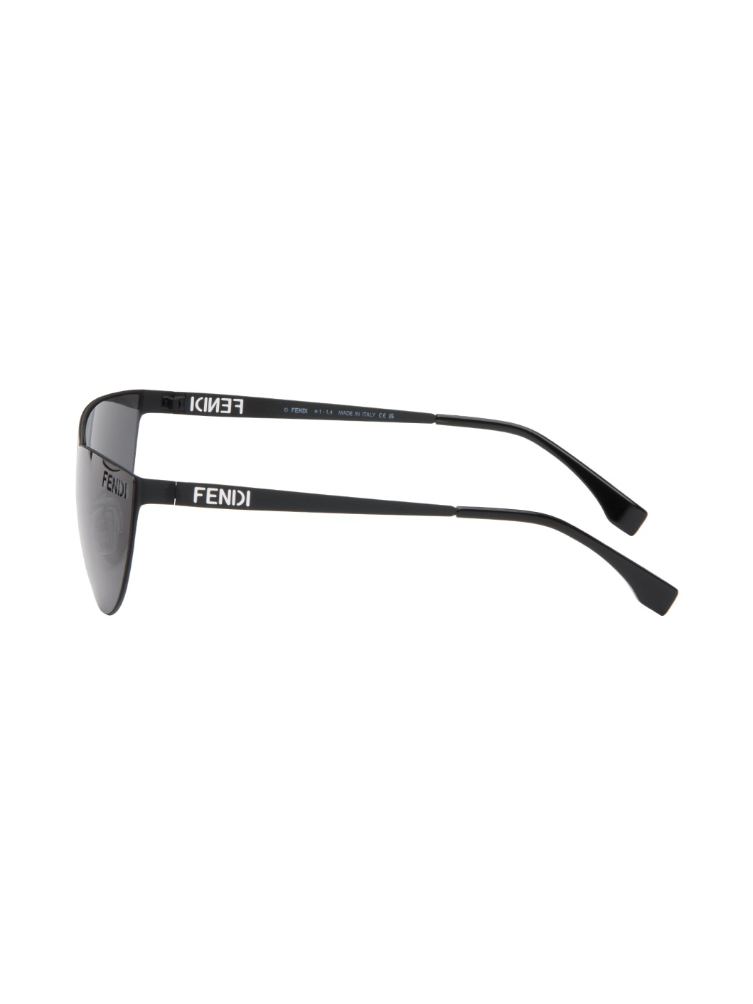 Black Cutout Sunglasses - 3
