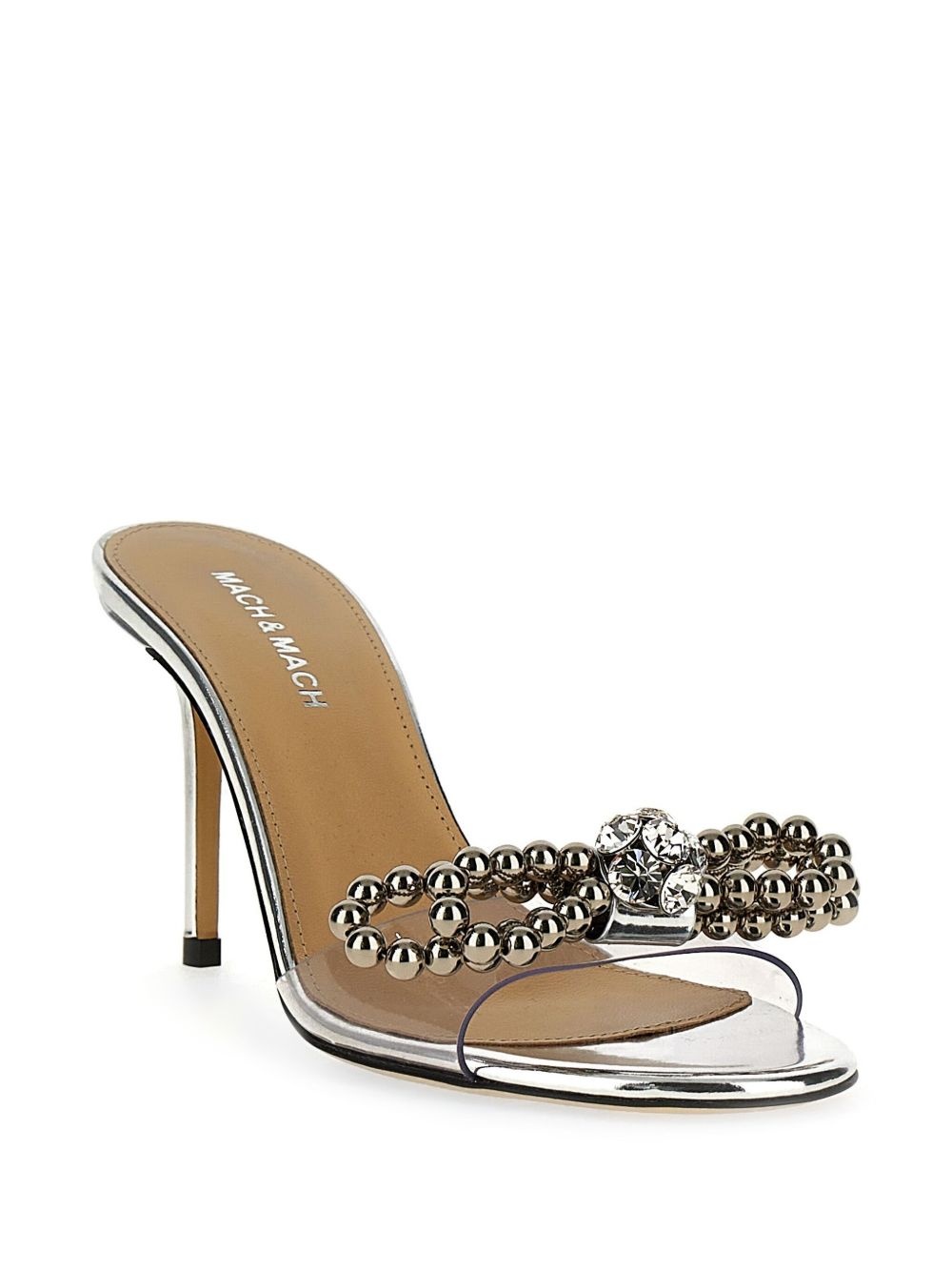 85mm Stud Bow sandals - 2