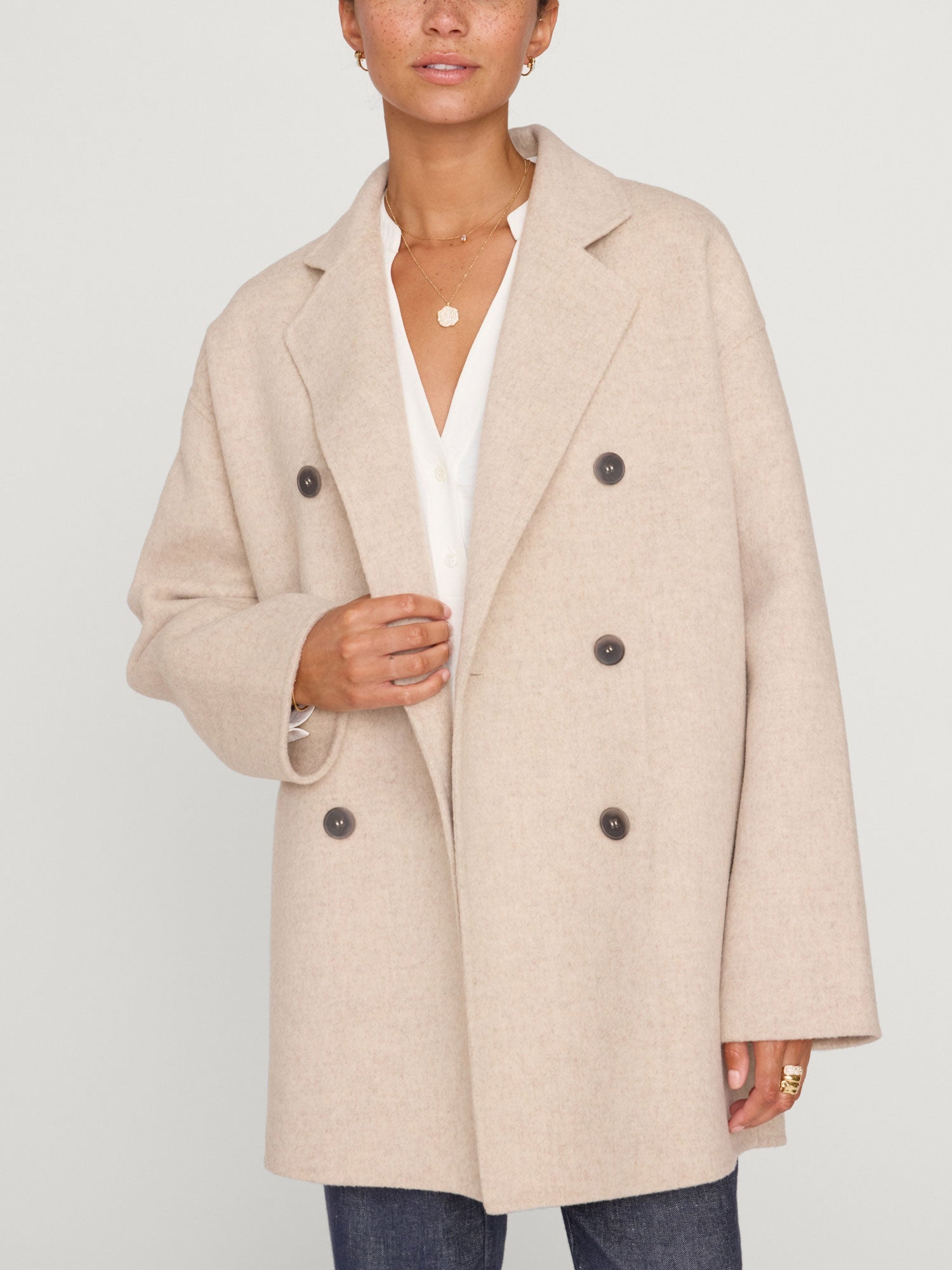 The Bodhi Double Breasted Coat - 5