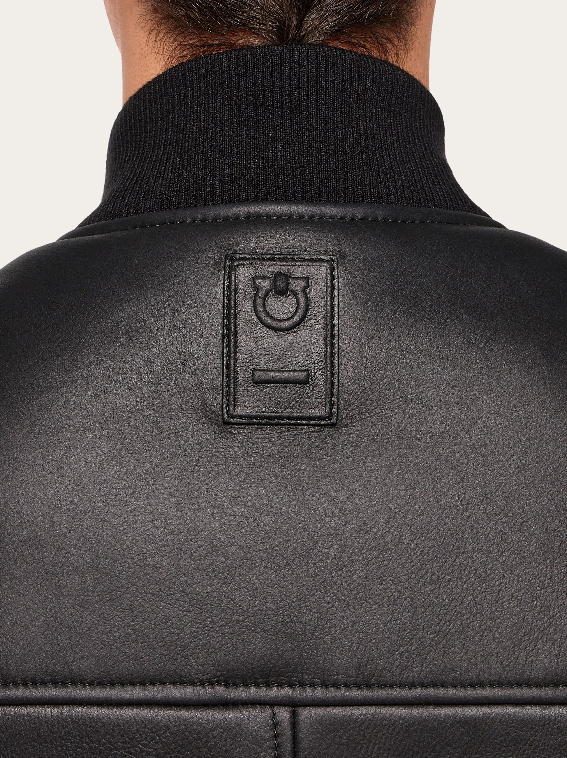 Shearling merino bomber - 8