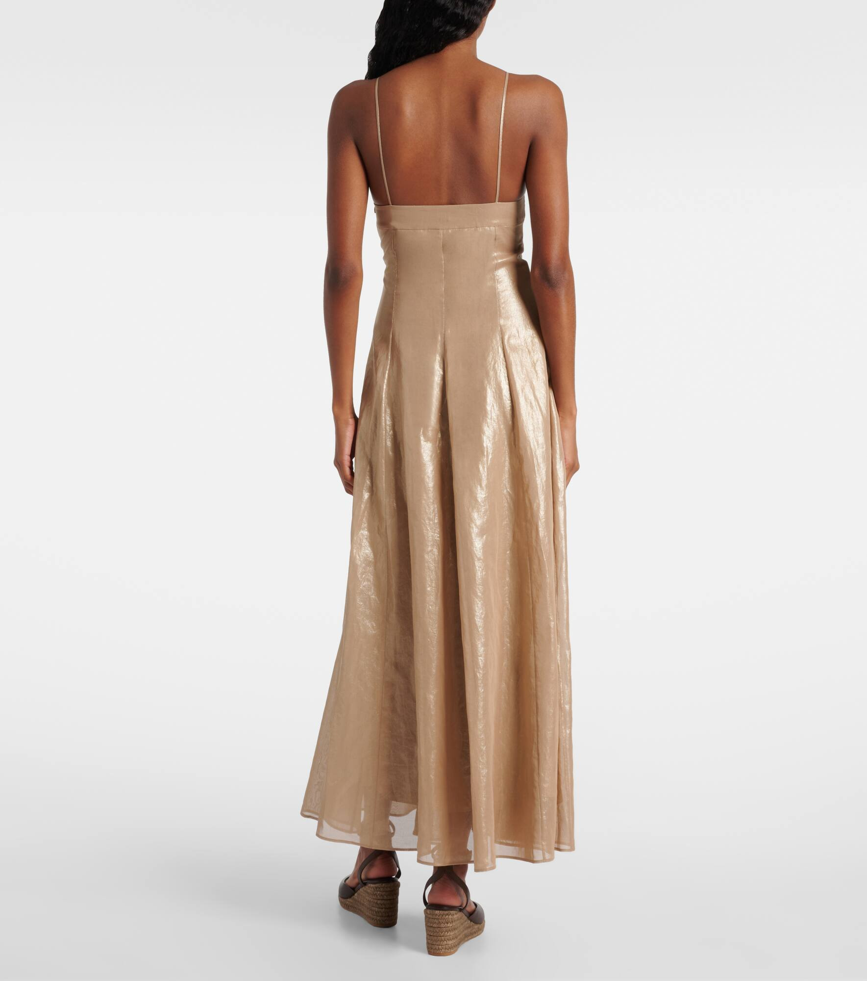 Monili cotton maxi dress - 3