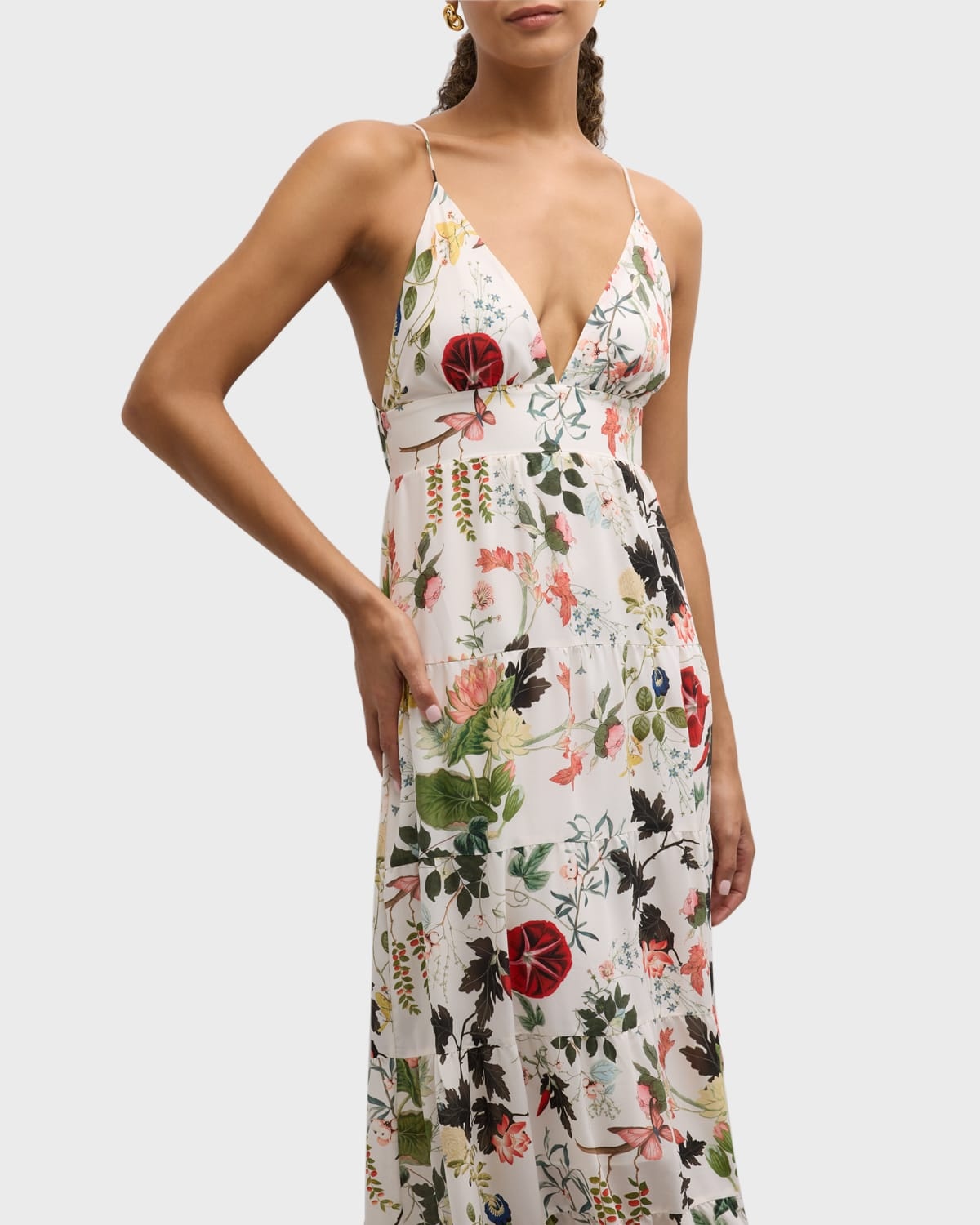 Karolina Paneled Halter Maxi Dress - 7