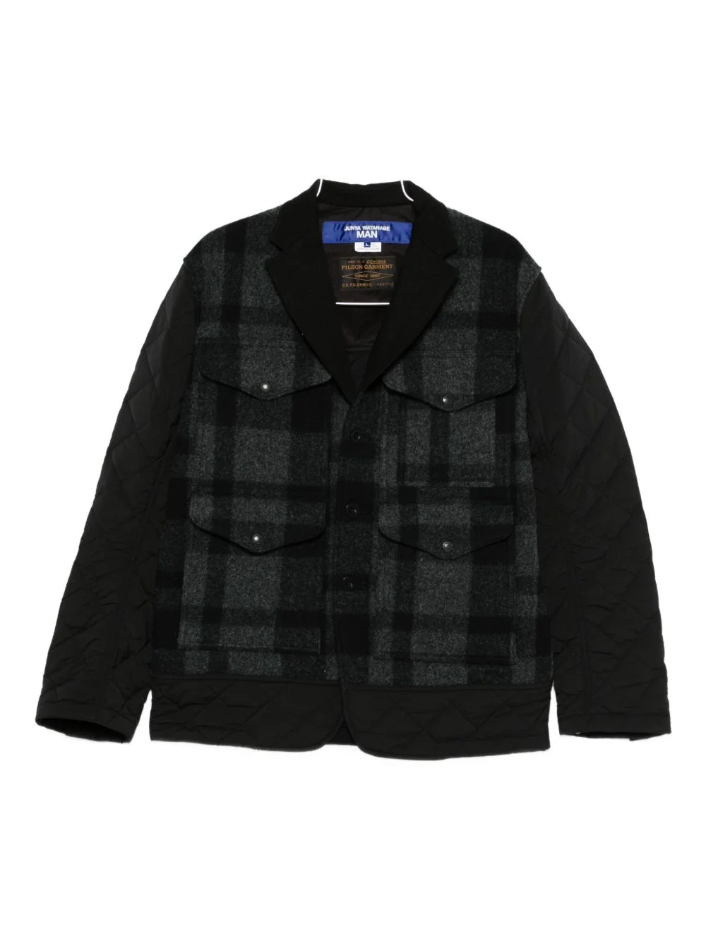 x Filson quilted plaid jacket - 1