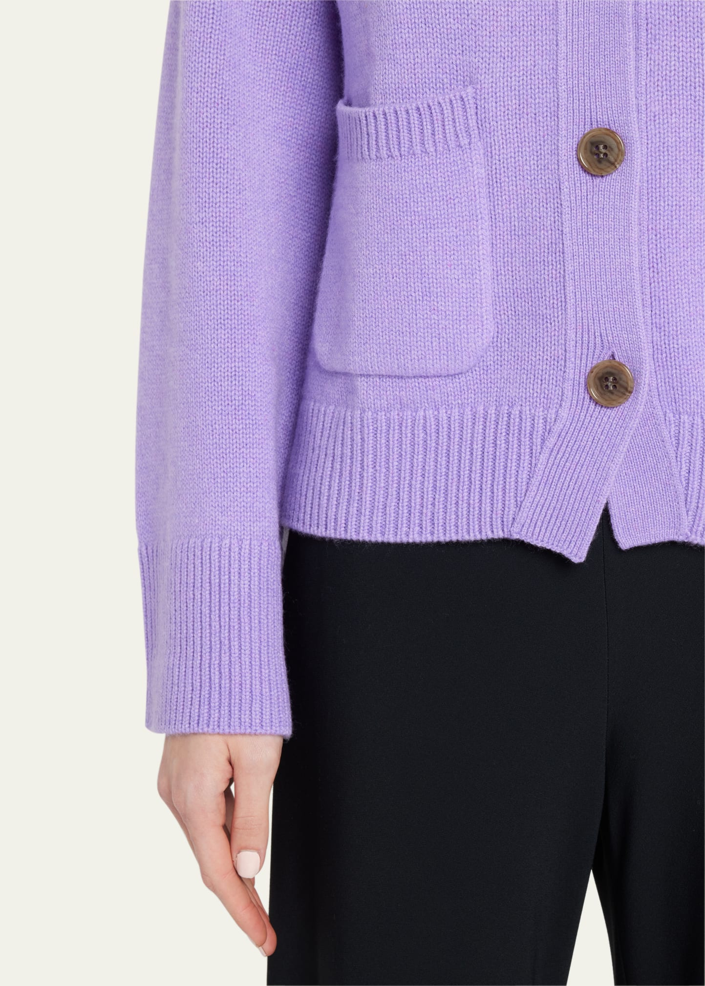 Danni Cashmere Pocket Cardigan - 5
