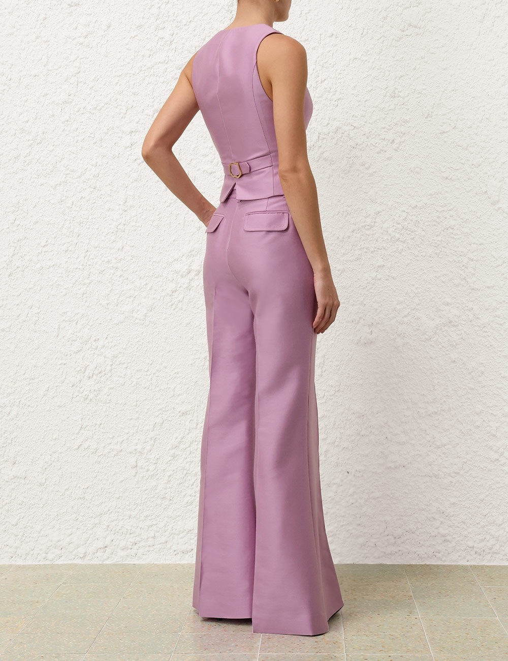 ILLUSTRATION WIDE LEG PANT - 4