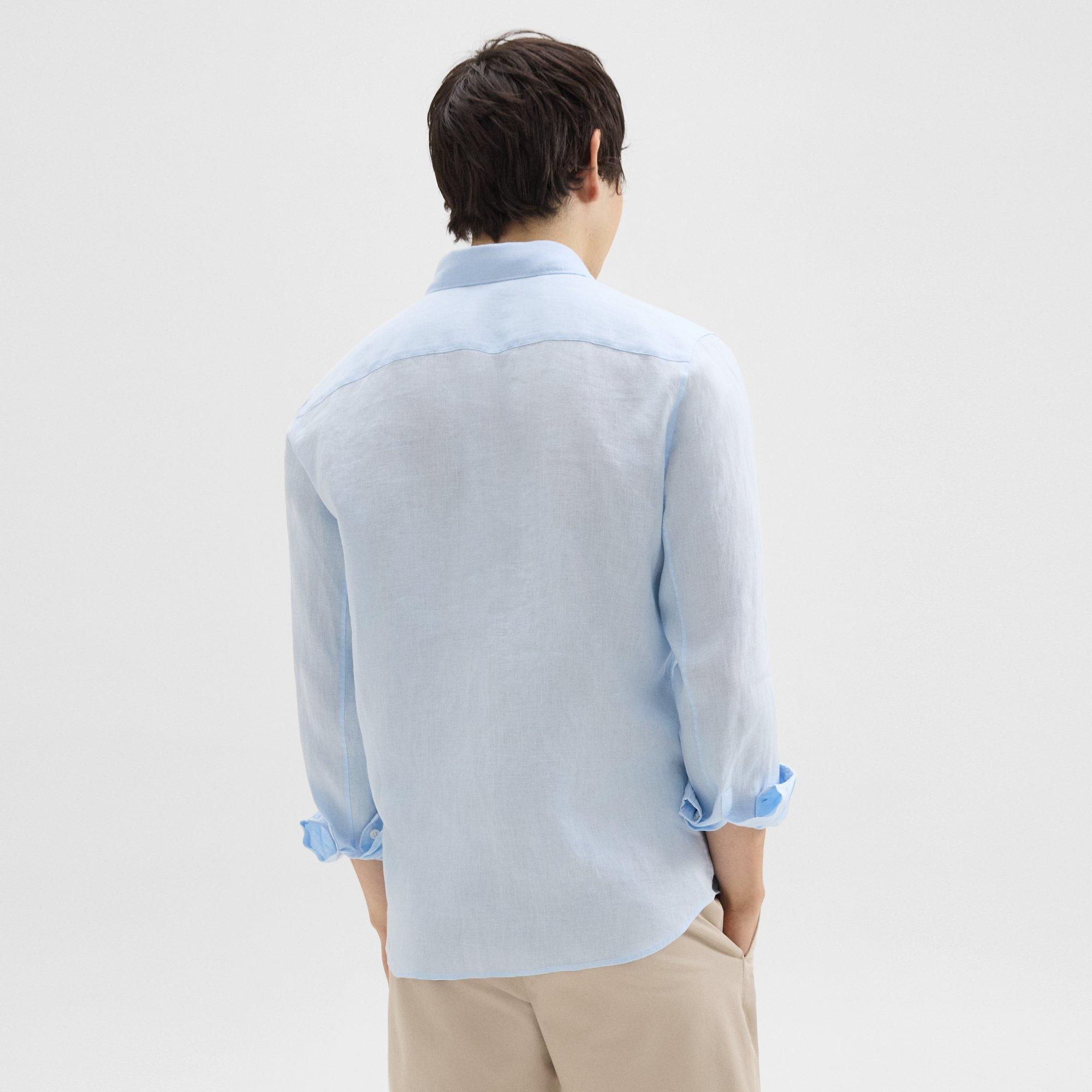 Irving Shirt in Relaxed Linen - 4