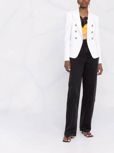 PHILIPP PLEIN double-breasted fitted blazer outlook