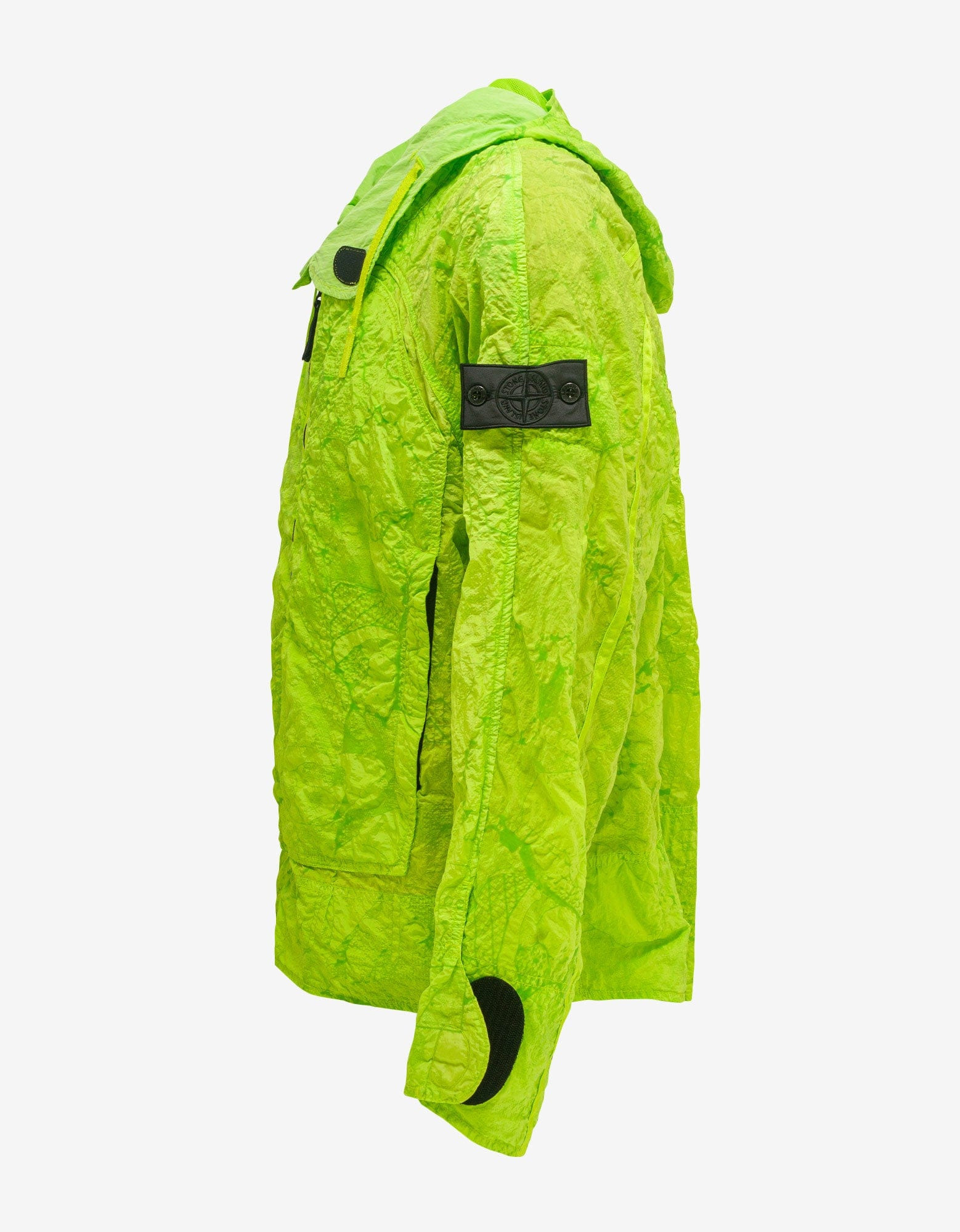 Stone Island Shadow Project Green Nylon Metal Short Parka - 3