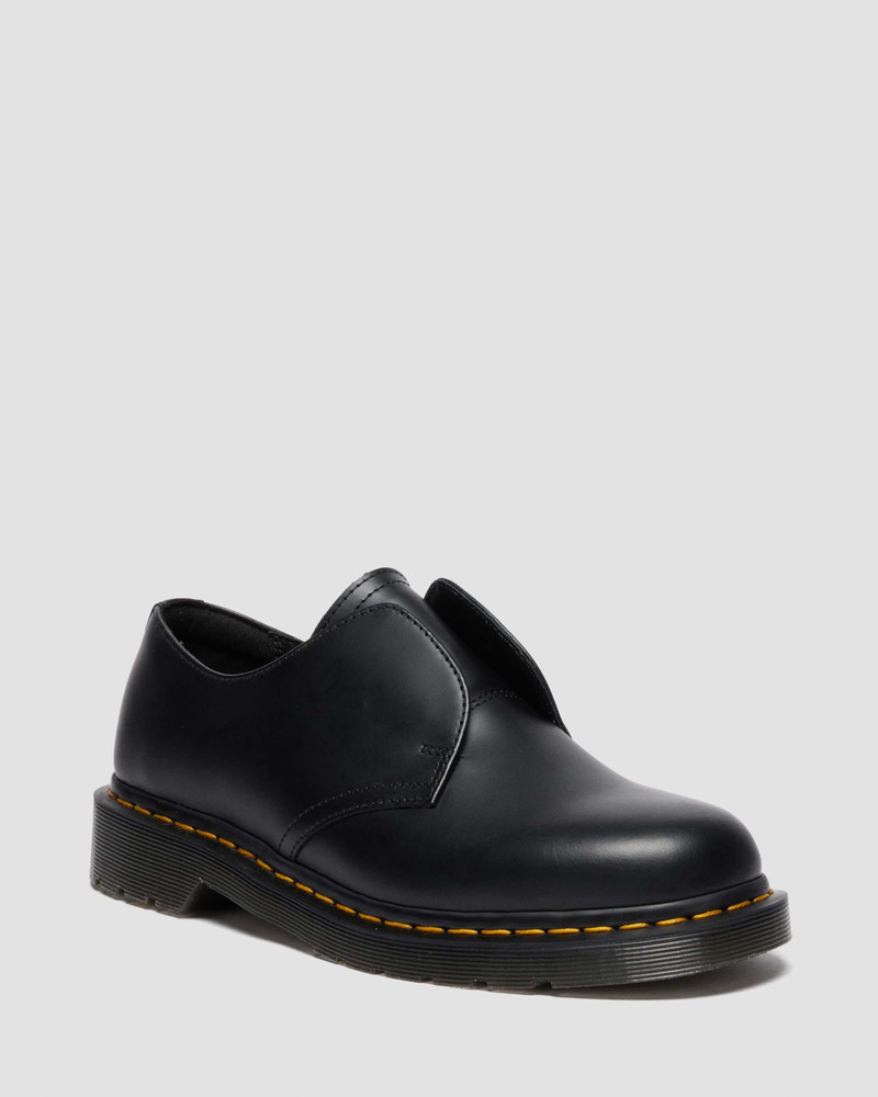 Dr. Martens 1461 LACELESS Smooth Leather Slip On Shoes outlook