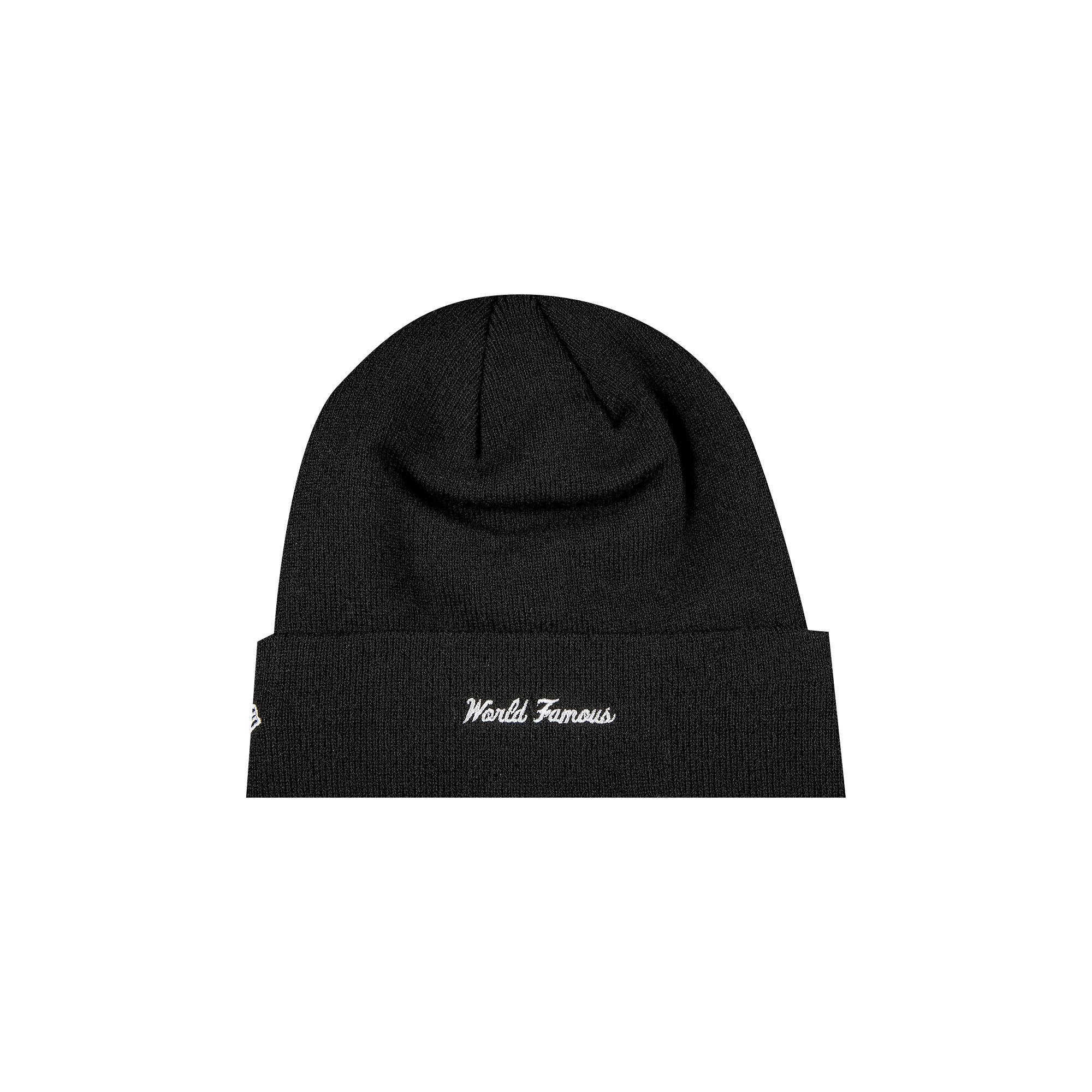 Supreme x New Era Box Logo Beanie 'Black' - 2