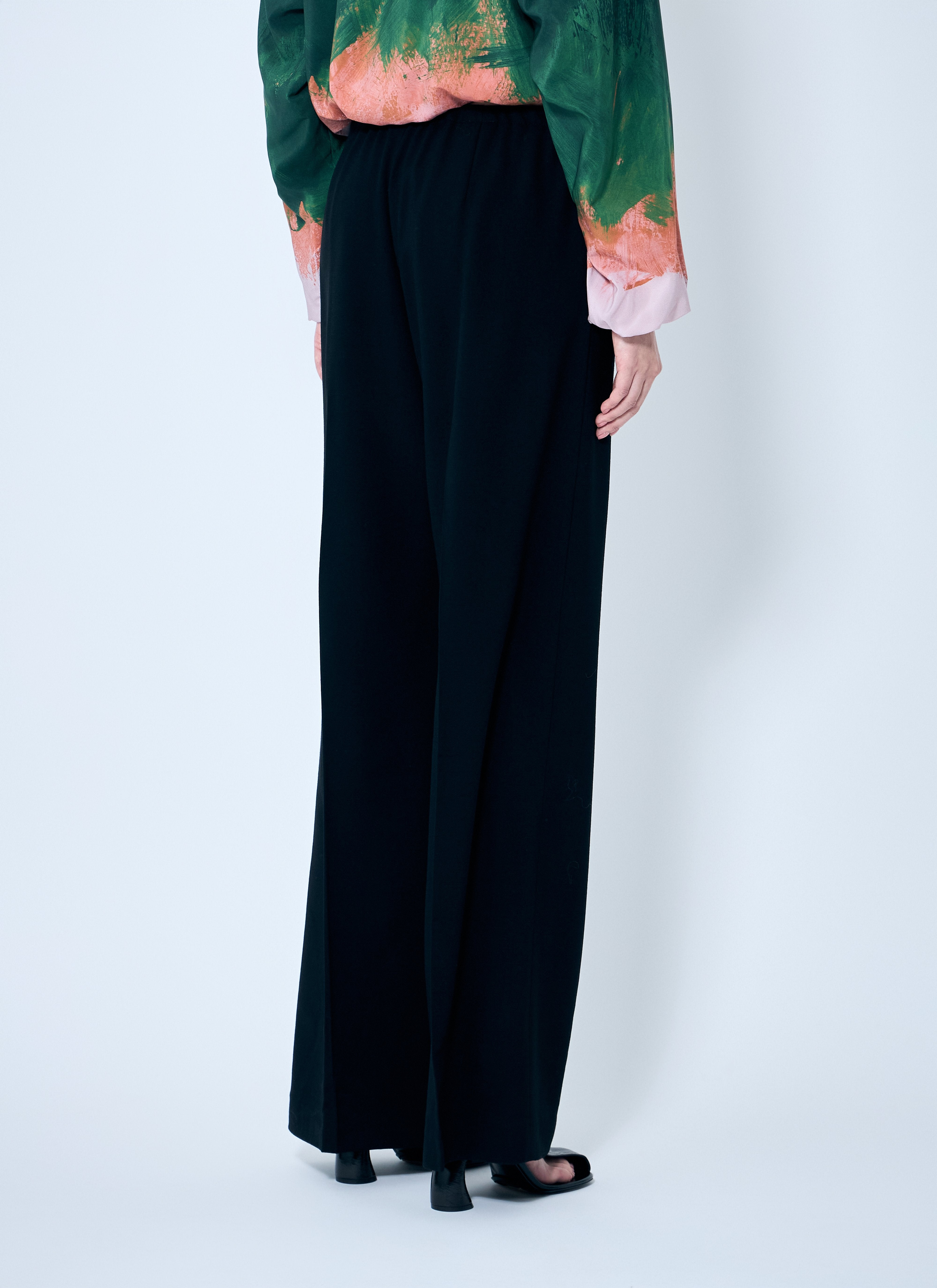 Dries Van Noten Women Puvis Wool Pants - 4