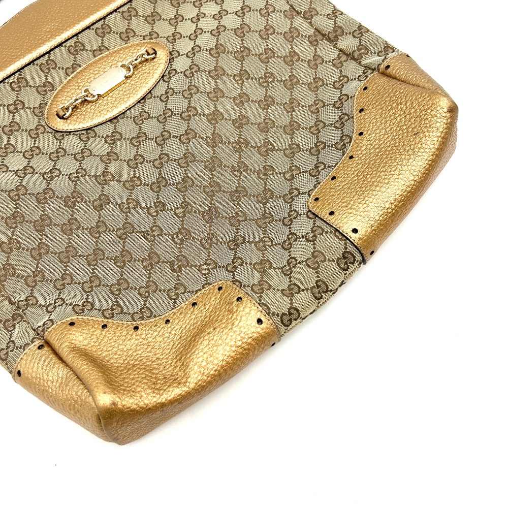 Gucci Horsebit Chain Tote Bag 145777 - 9
